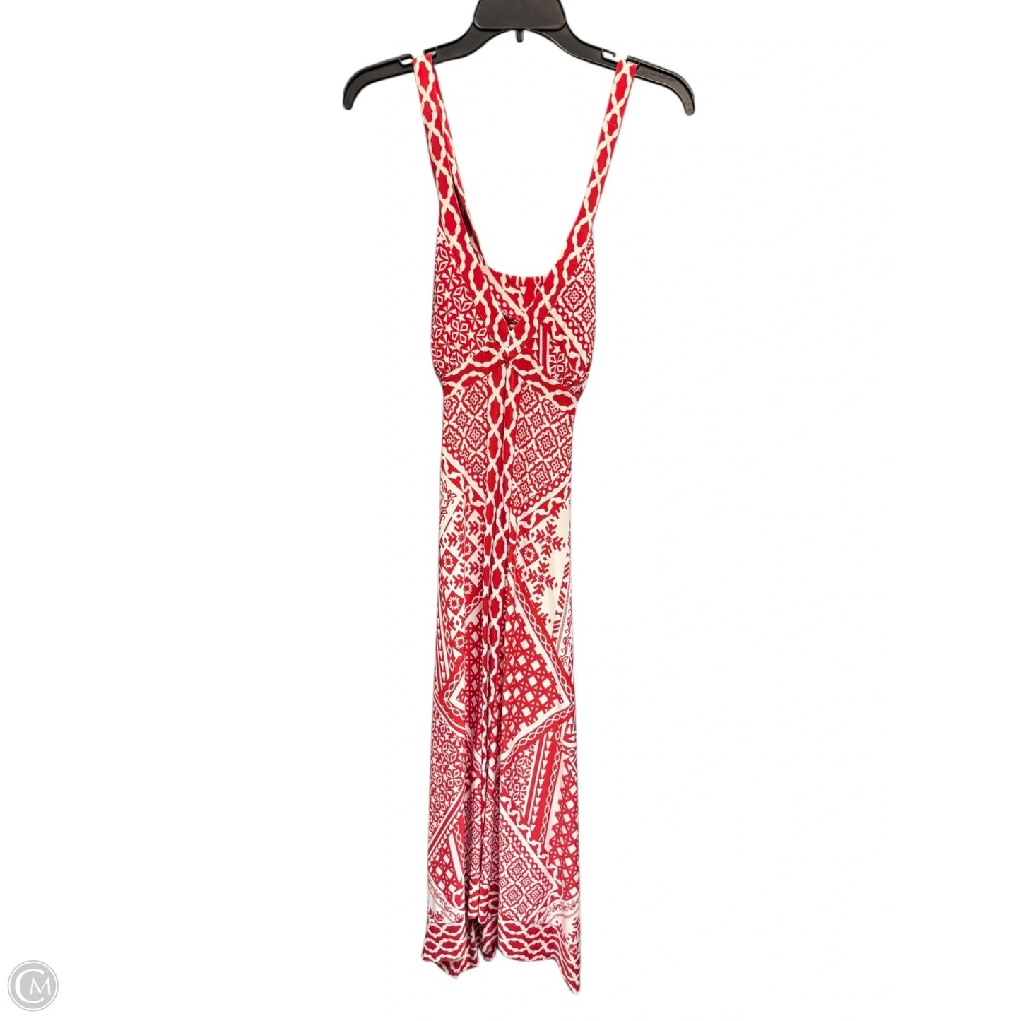 Dress Casual Maxi By Inc In Red & White, Size: M