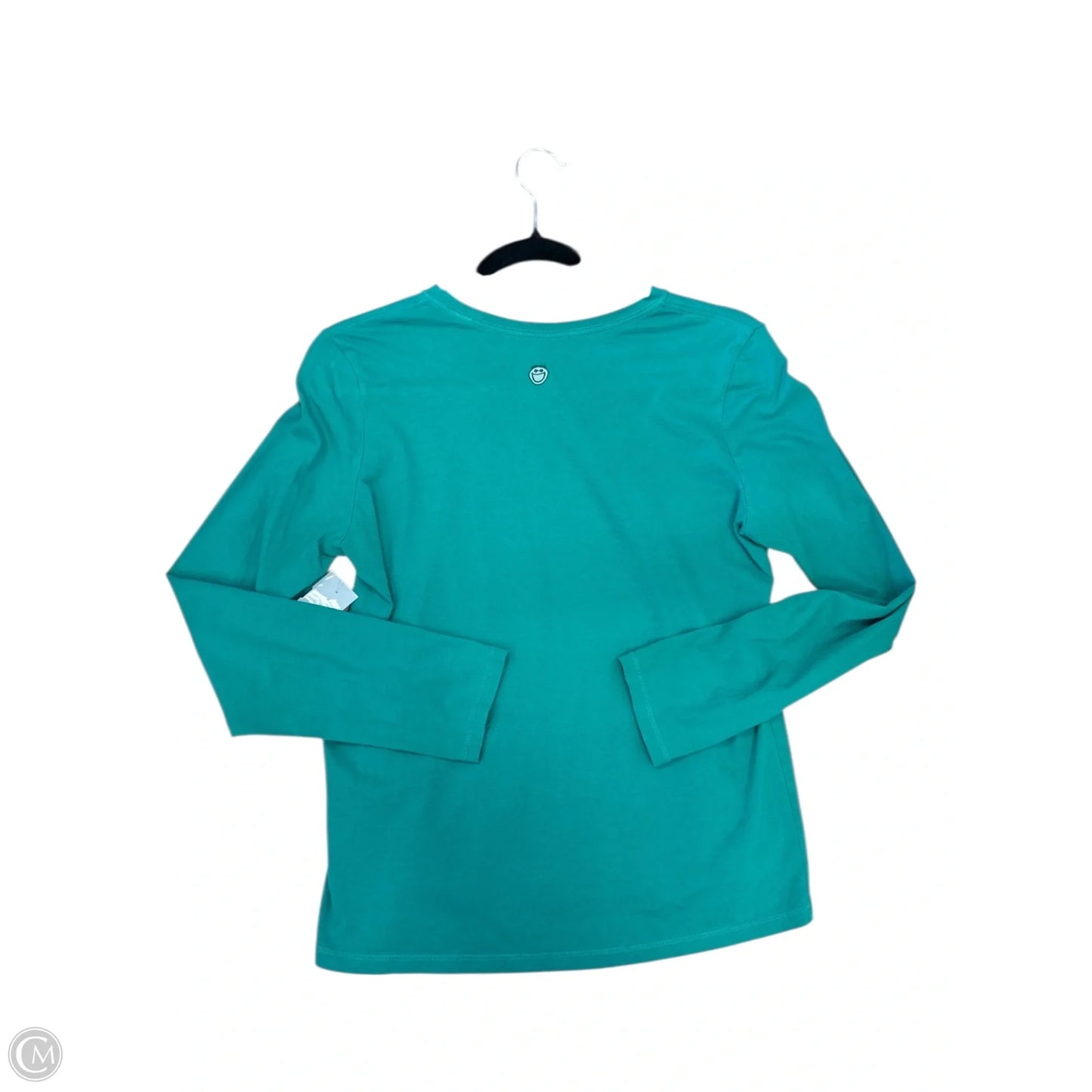 Top Long Sleeve Basic By Life Is Good In Teal, Size: S