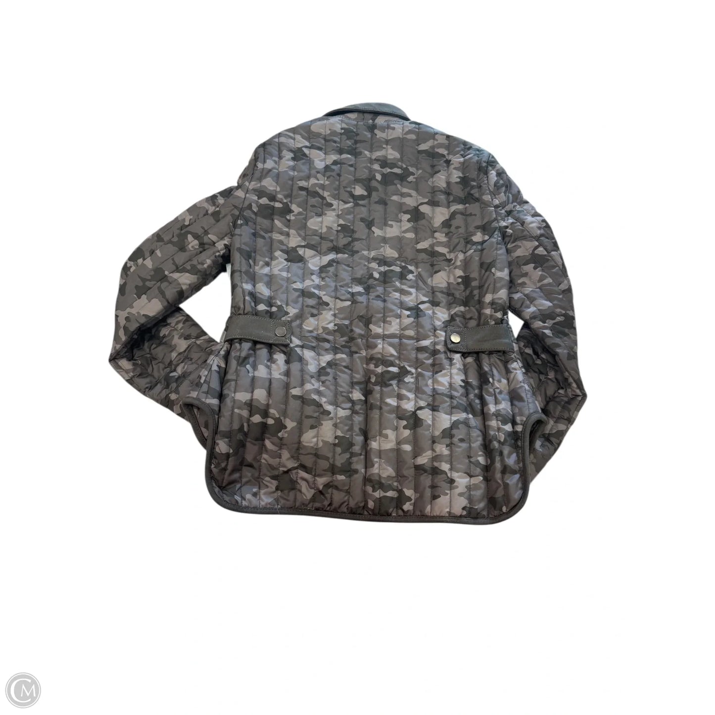 Jacket Puffer & Quilted By Banana Republic In Camouflage Print, Size: Xs