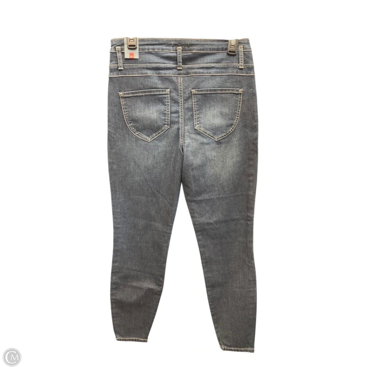 Jeans Skinny By Rewind In Blue Denim, Size: 4