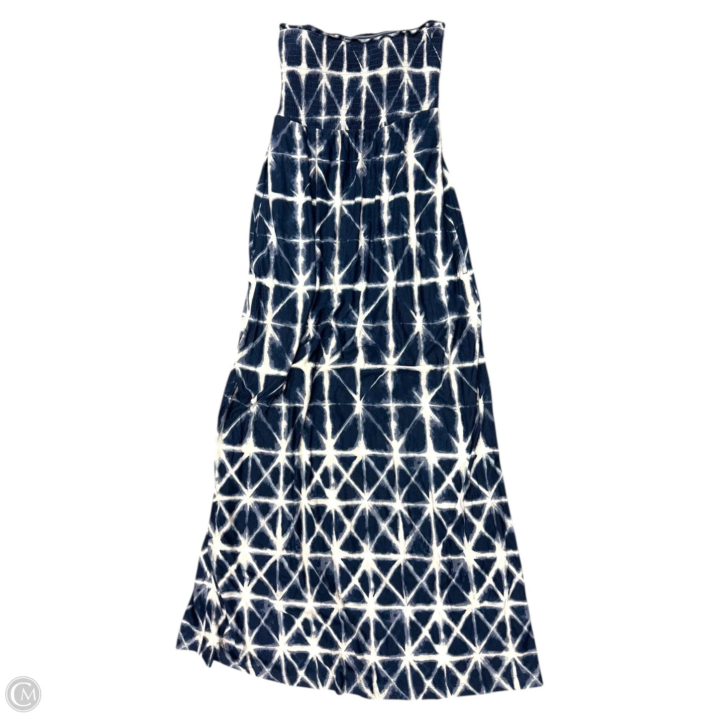 Dress Casual Maxi By Soma In Blue & White, Size: Xs