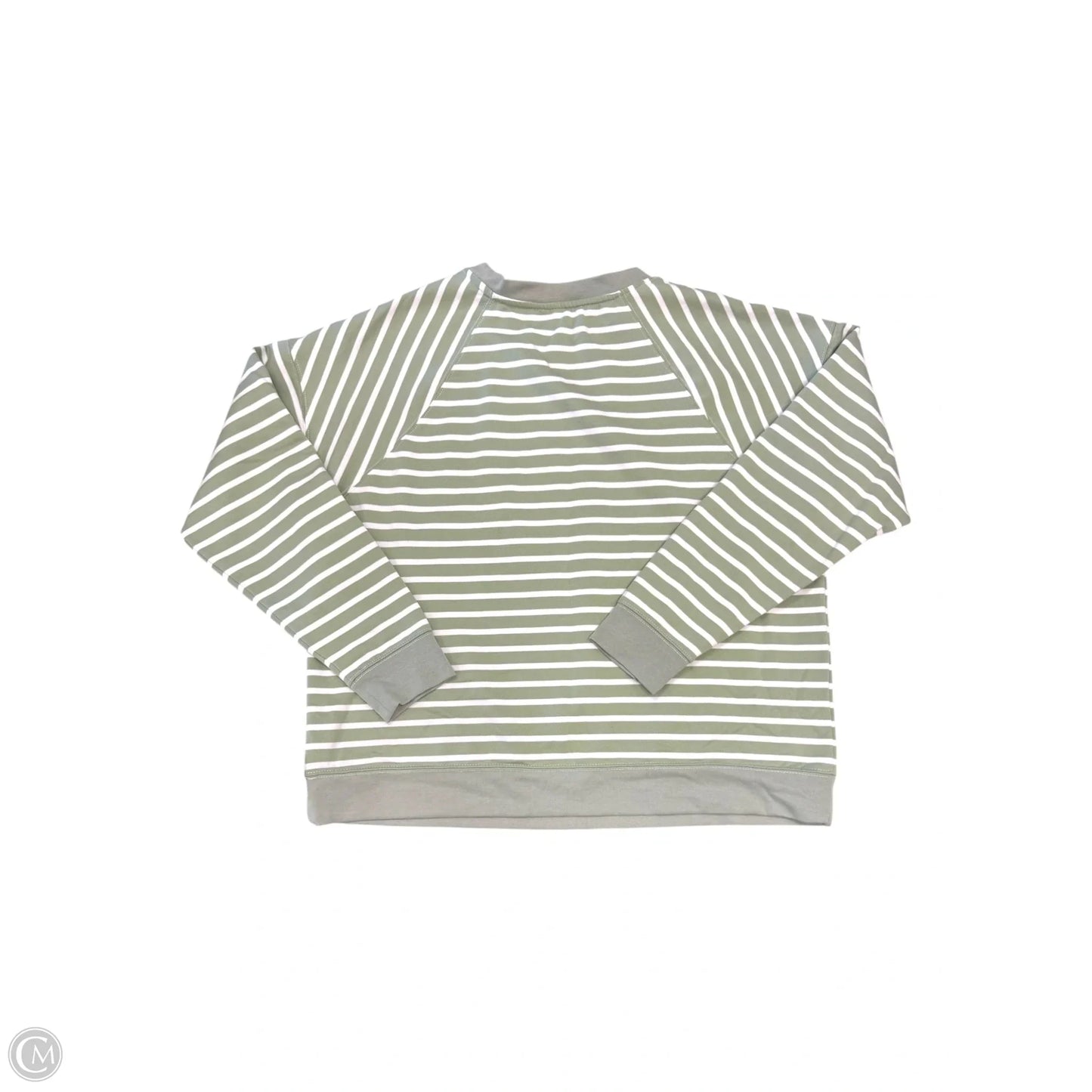 Sweatshirt Crewneck By Clothes Mentor In Green, Size: Xl