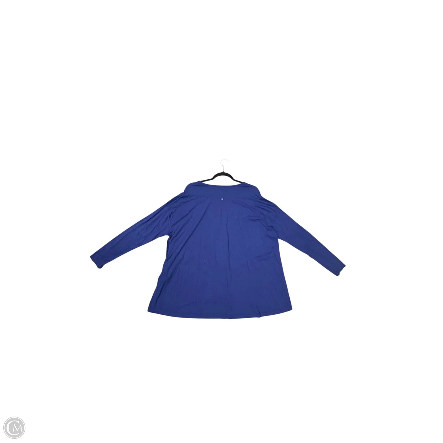 Athletic Top Long Sleeve Crewneck By Lululemon In Purple, Size: 1x