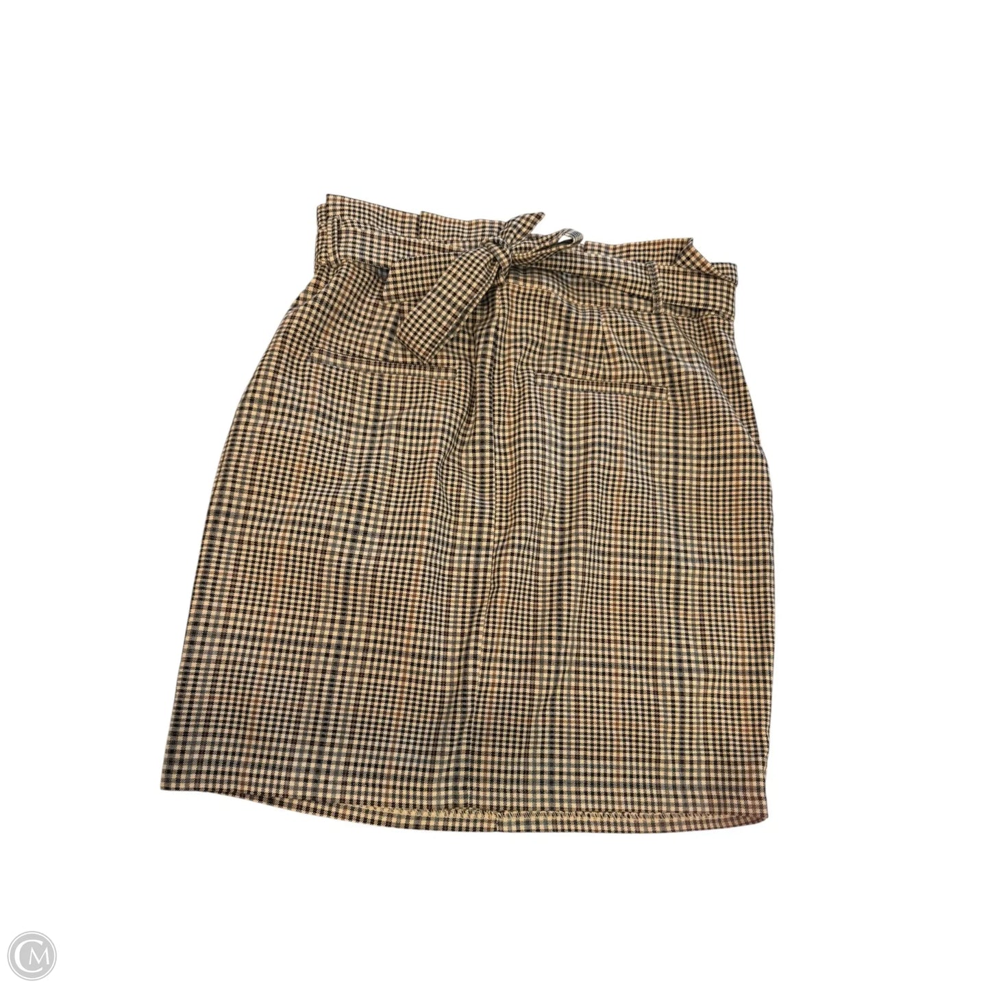 Skirt Midi By Vero Moda In Checkered Pattern, Size: 10