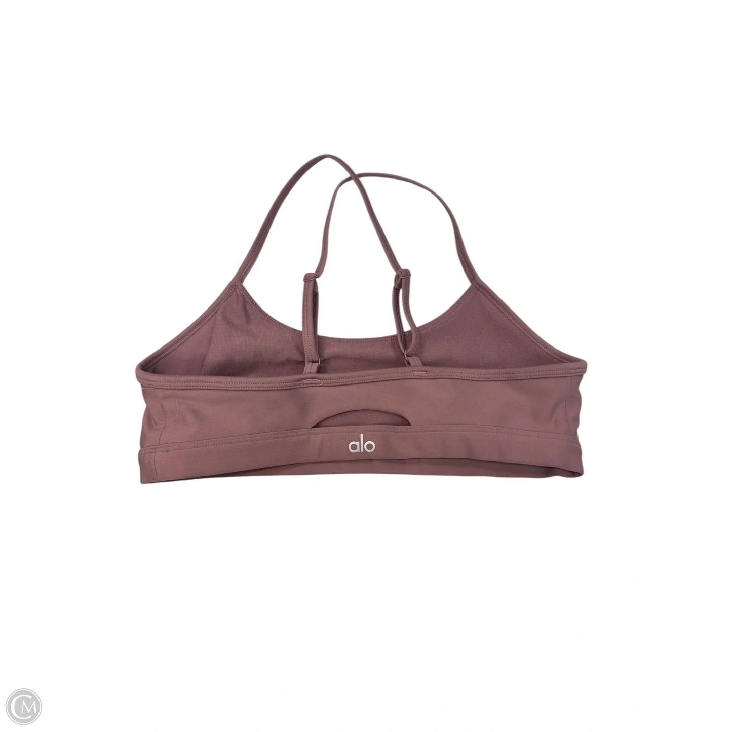 Athletic Bra By Alo In Mauve, Size: M