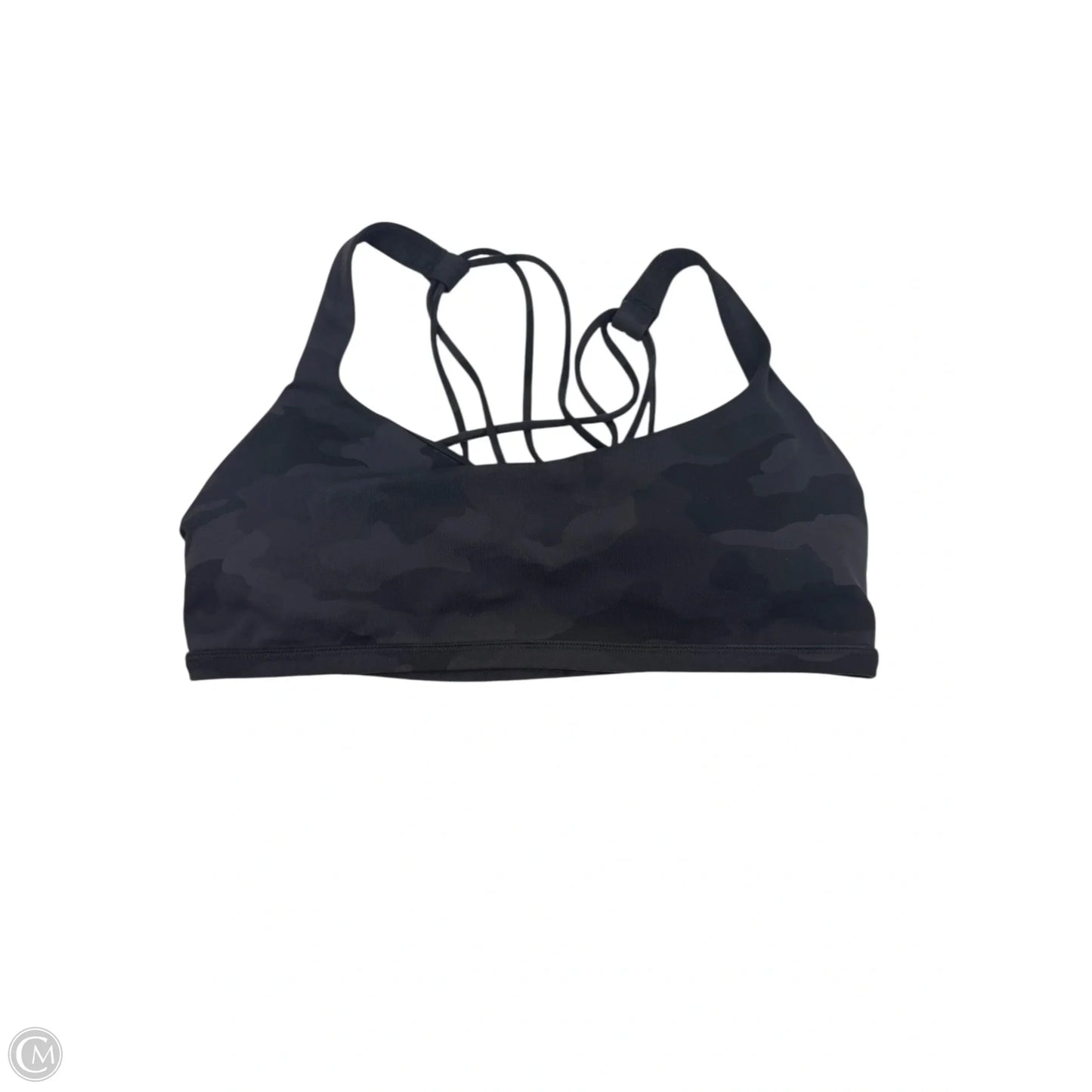 Athletic Bra By Lululemon In Camouflage Print, Size: L