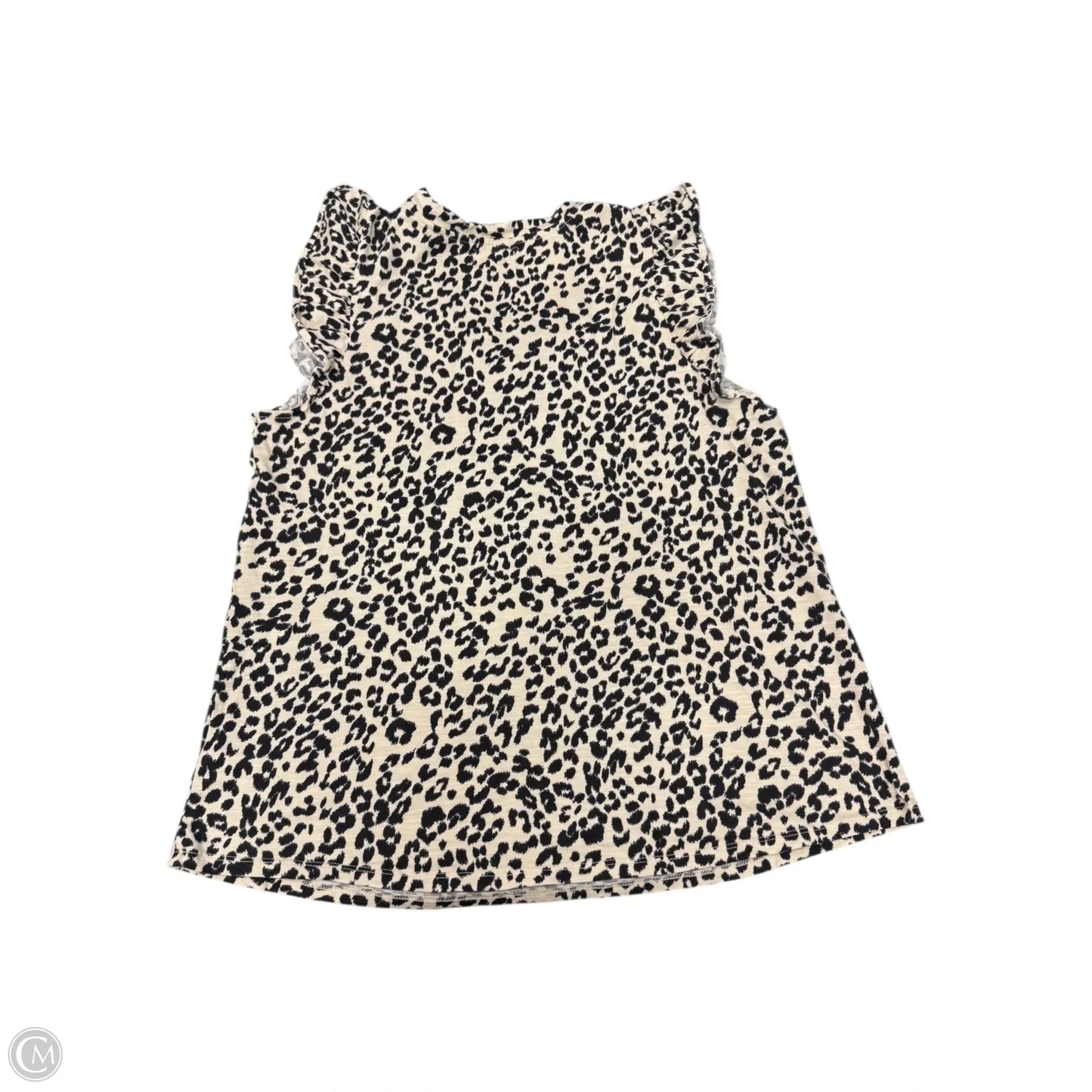 Top Sleeveless By Maurices In Leopard Print, Size: Xl