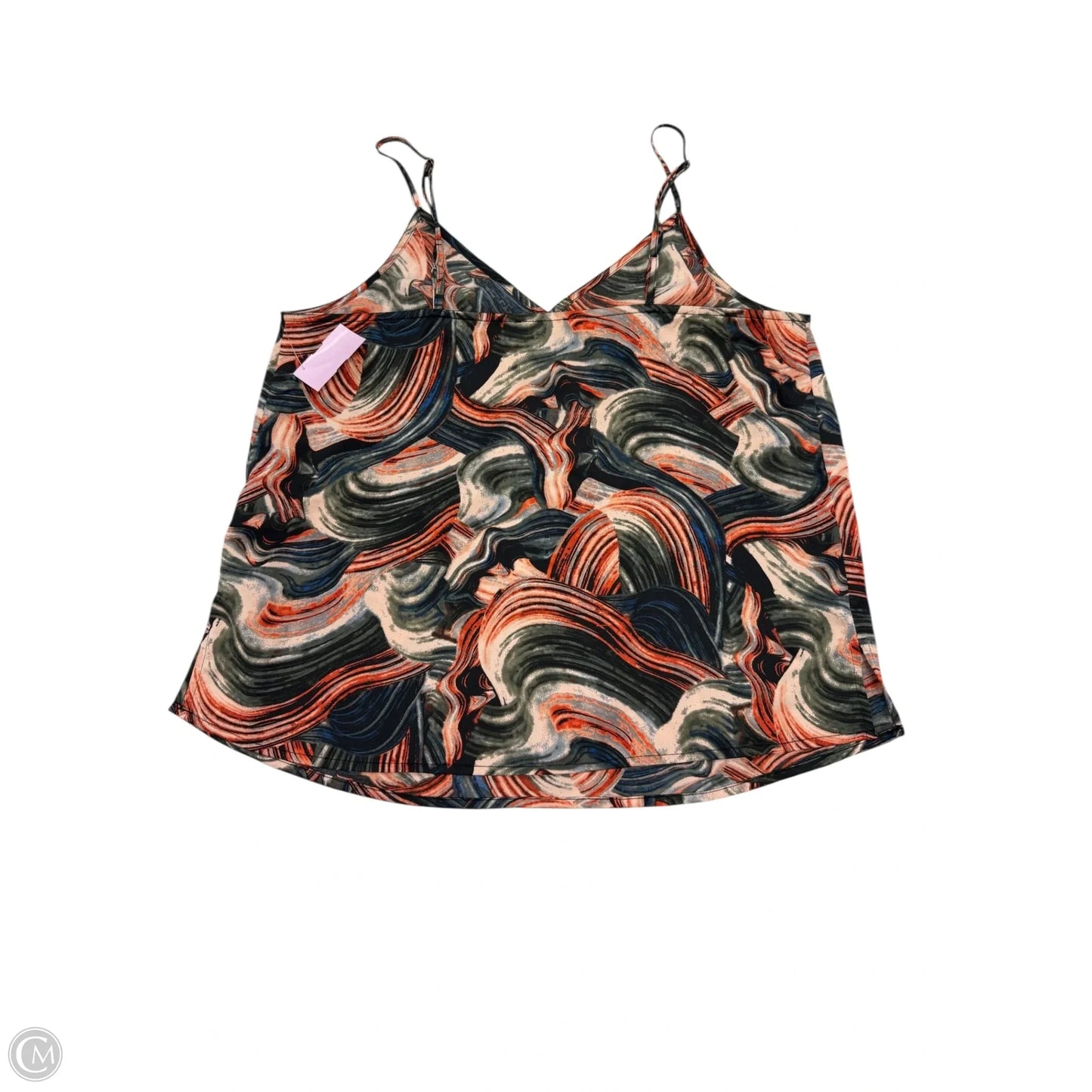 Top Sleeveless By Halogen In Multi-colored, Size: S