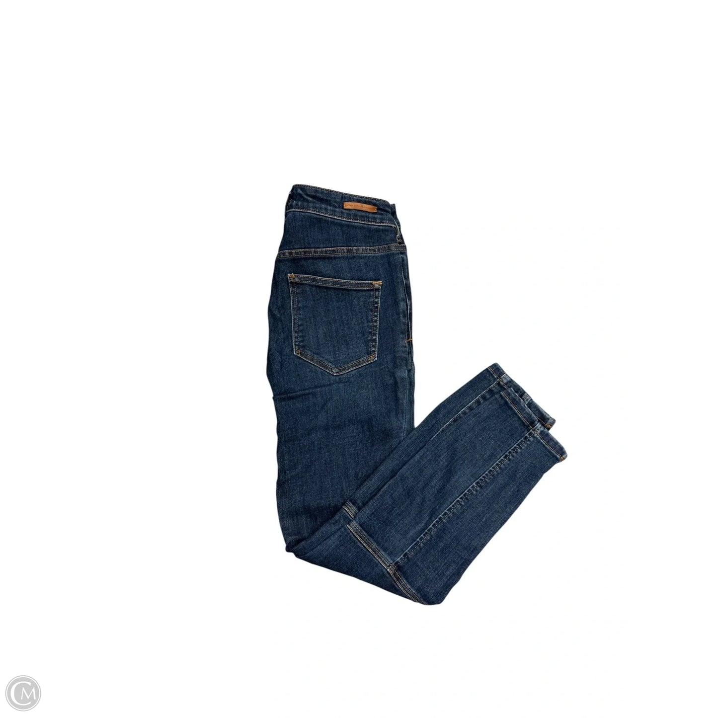 Jeans Skinny By Pilcro In Blue Denim, Size: 4