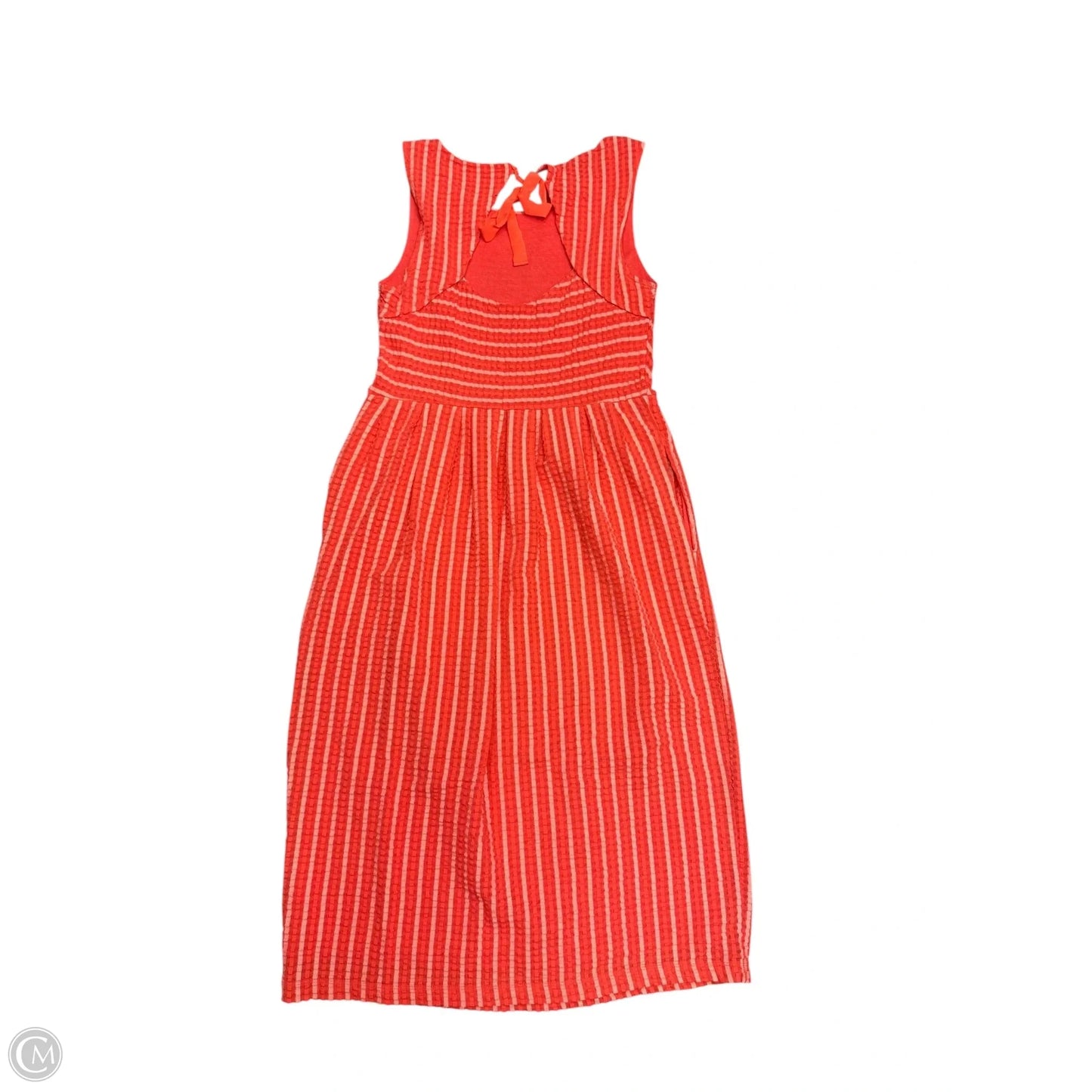 Dress Casual Maxi By Anthropologie In Orange, Size: 6