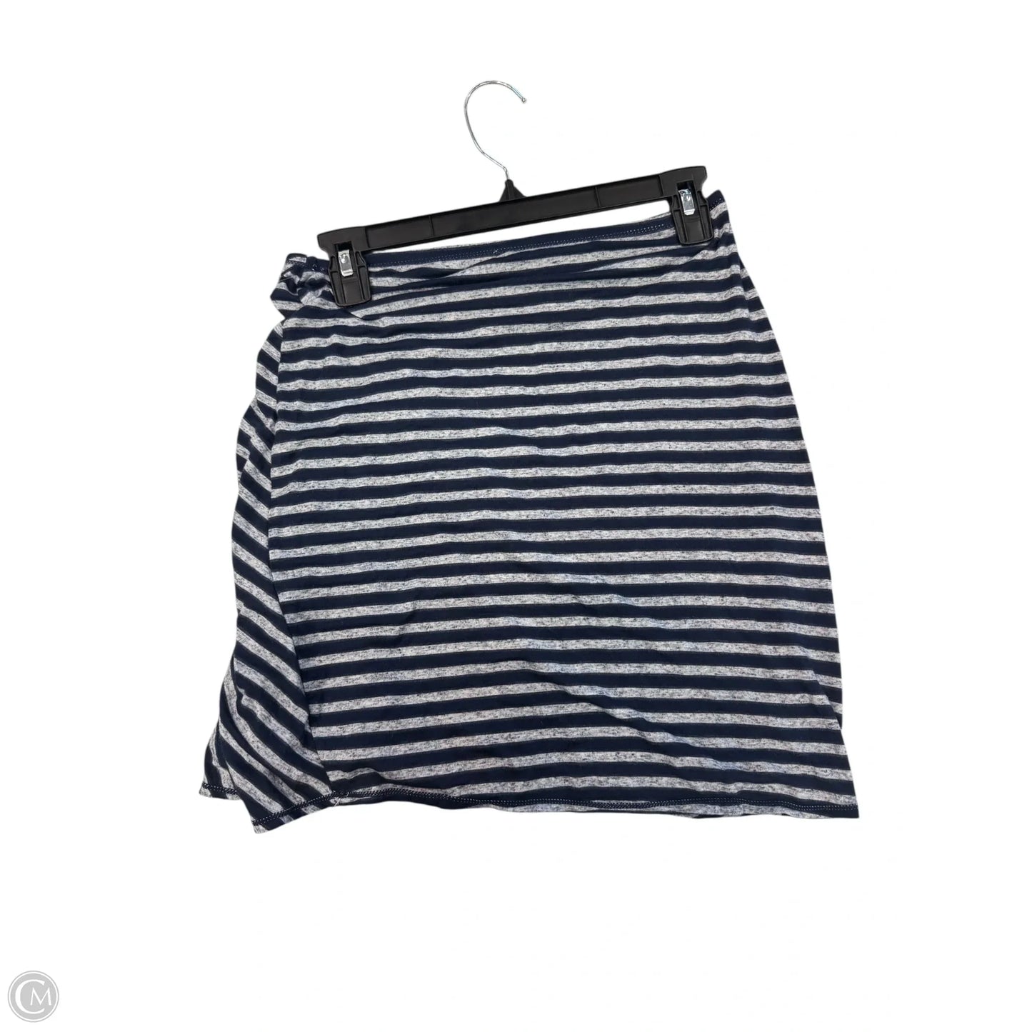 Skirt Mini & Short By Max Studio In Blue & Grey, Size: 0