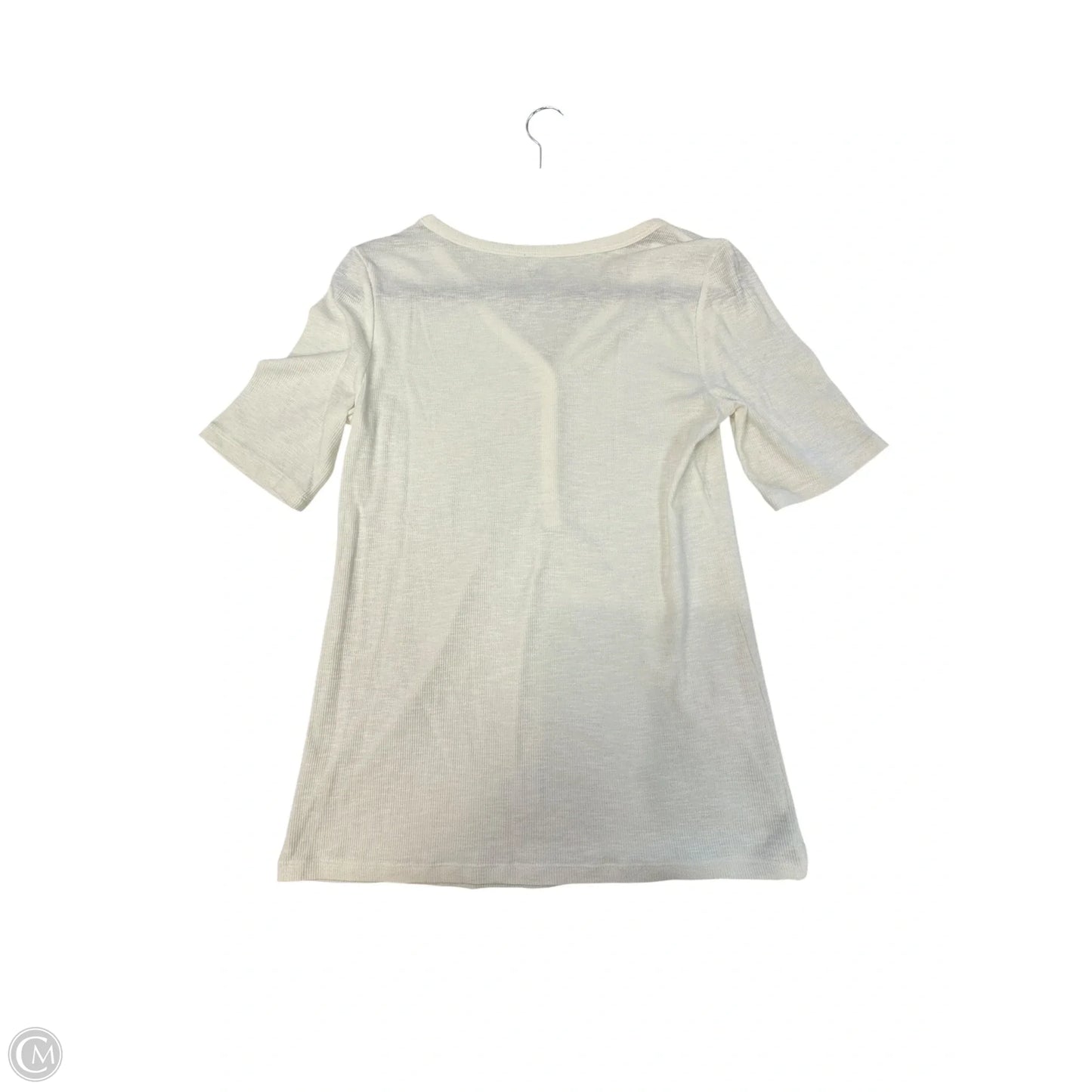 Top Short Sleeve By Gapfit In White, Size: M