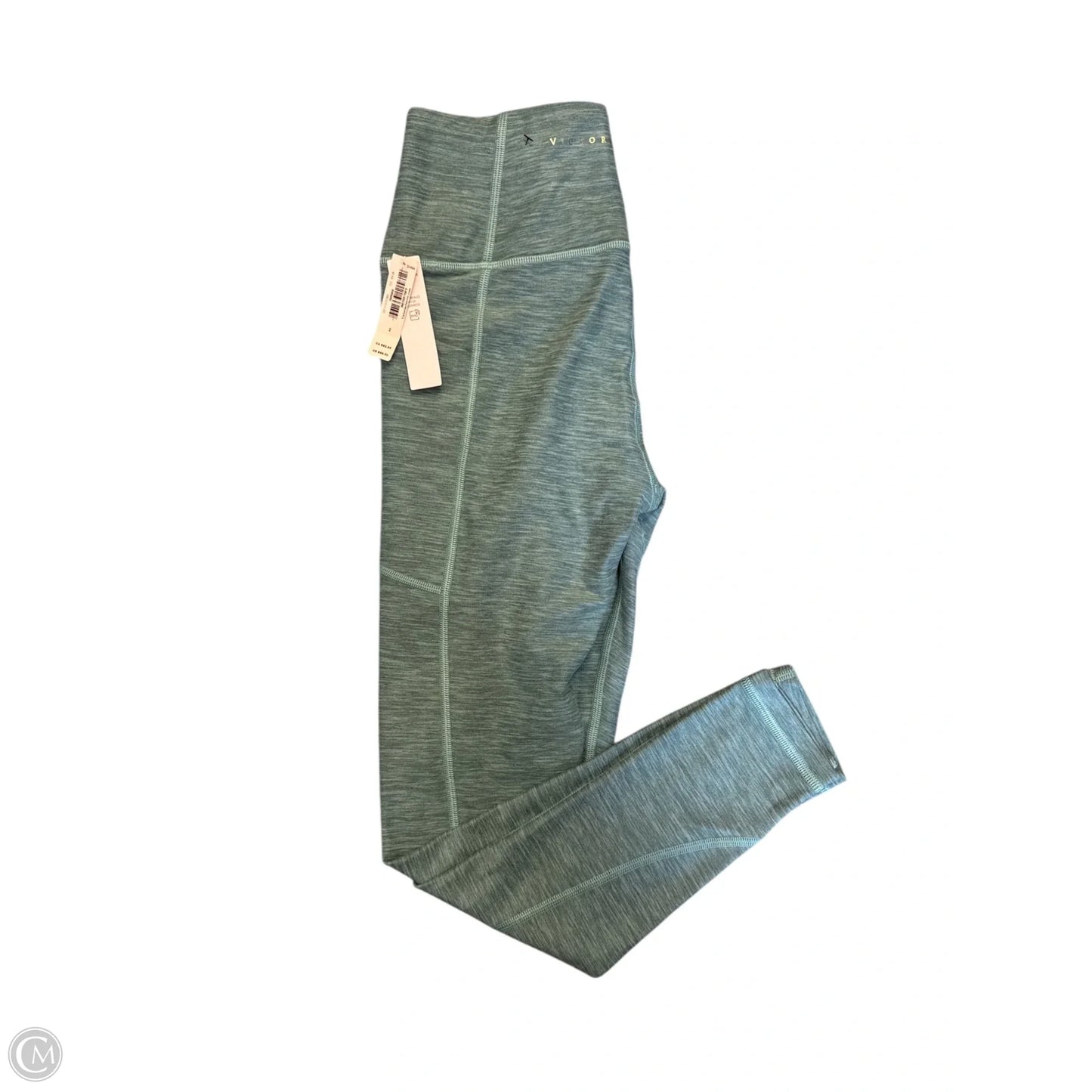 Athletic Leggings By Victorias Secret In Teal, Size: Xs