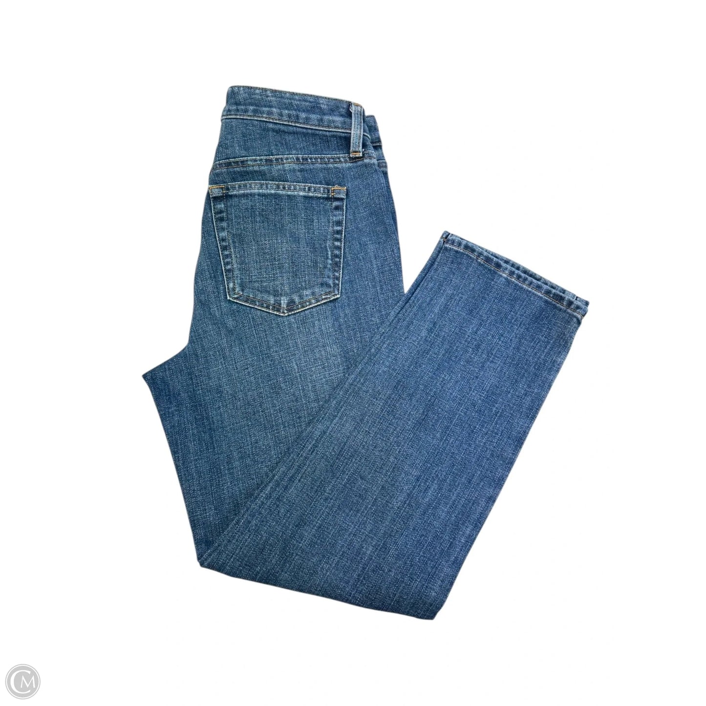 Jeans Cropped By Talbots In Blue Denim, Size: 4p