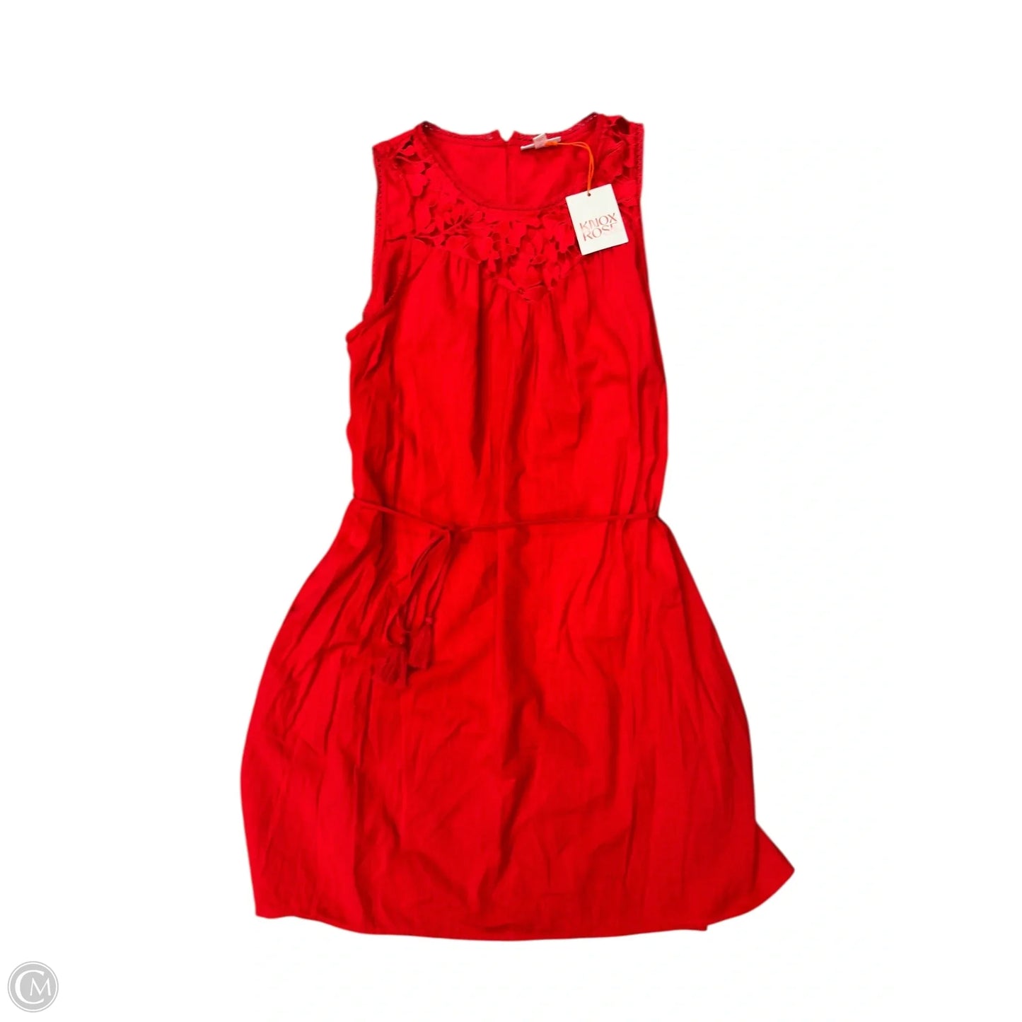 Dress Casual Midi By Knox Rose In Red, Size: 10