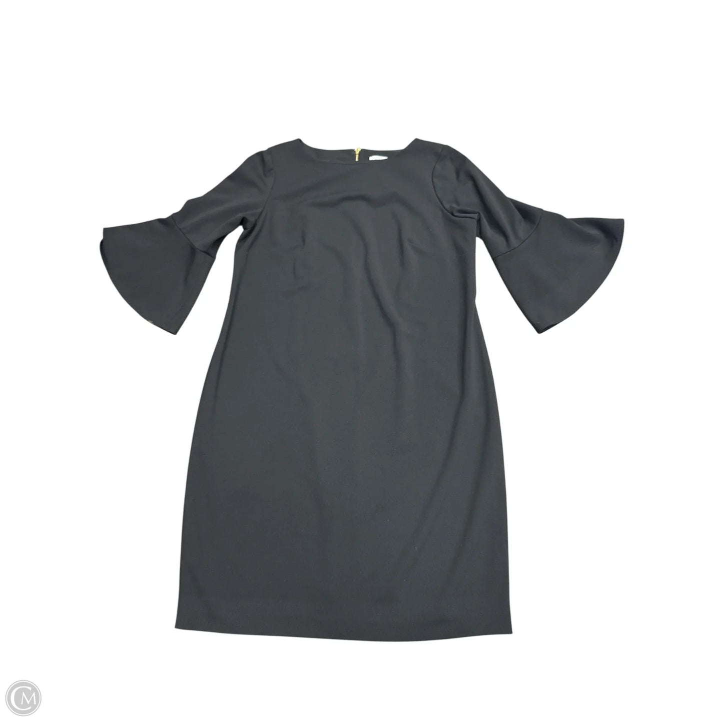 Dress Party Midi By Calvin Klein In Black, Size: 14