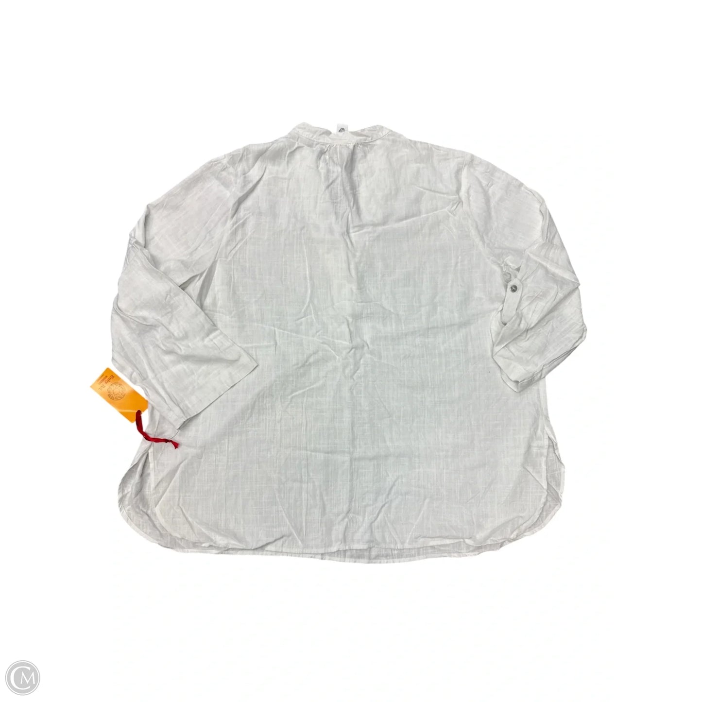 Top 3/4 Sleeve By Ruby Rd In White, Size: 2x