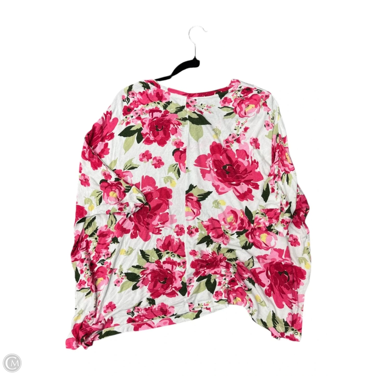 Top Short Sleeve By Laurie Felt In Pink, Size: Lp