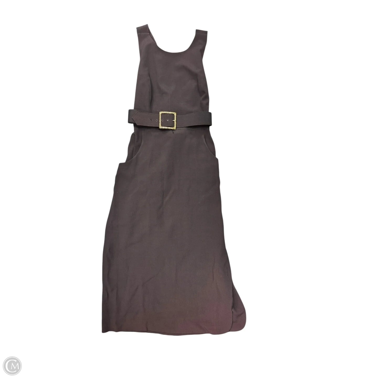 Dress Casual Maxi By Donna Ricco In Brown, Size: L