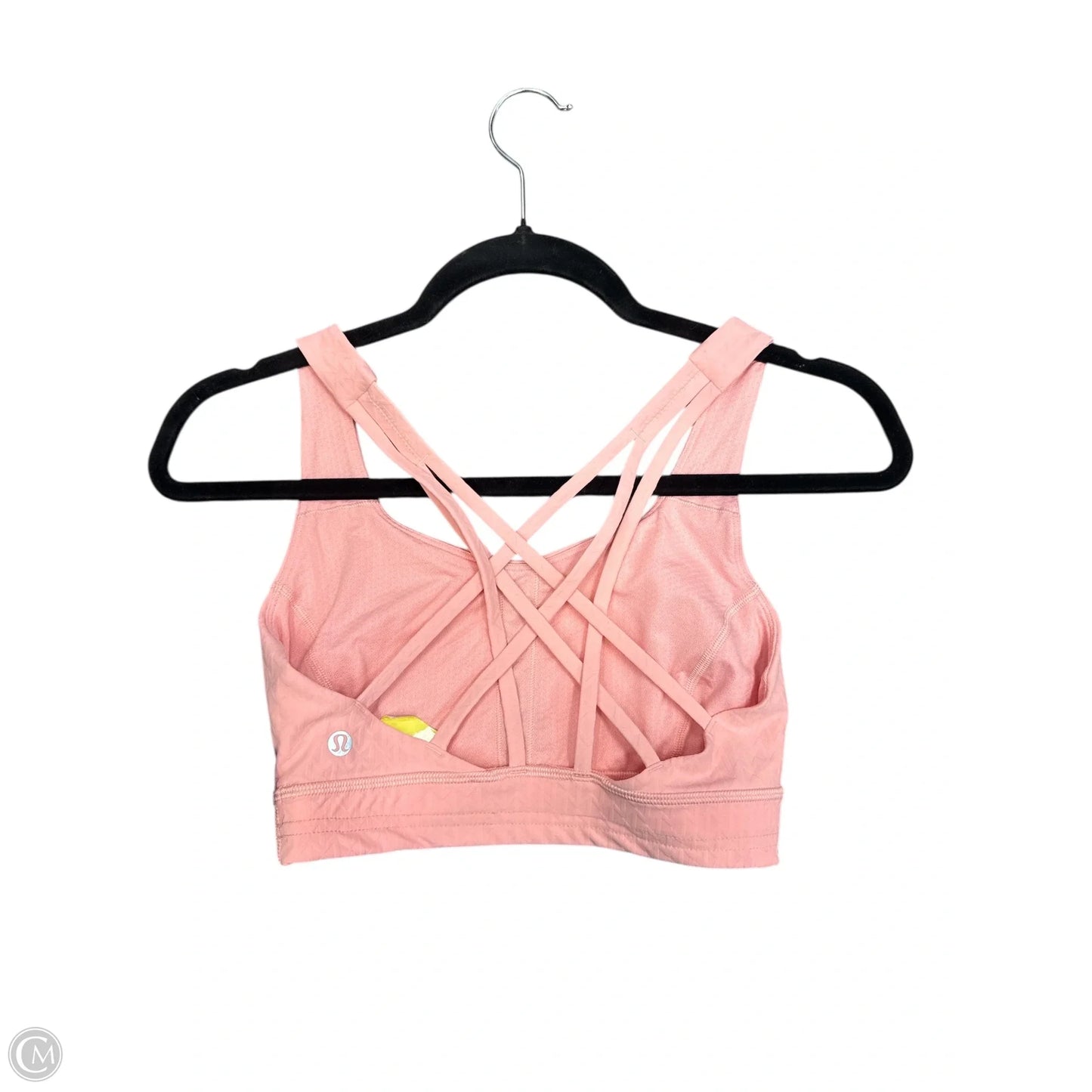 Athletic Bra By Lululemon In Pink, Size: 4