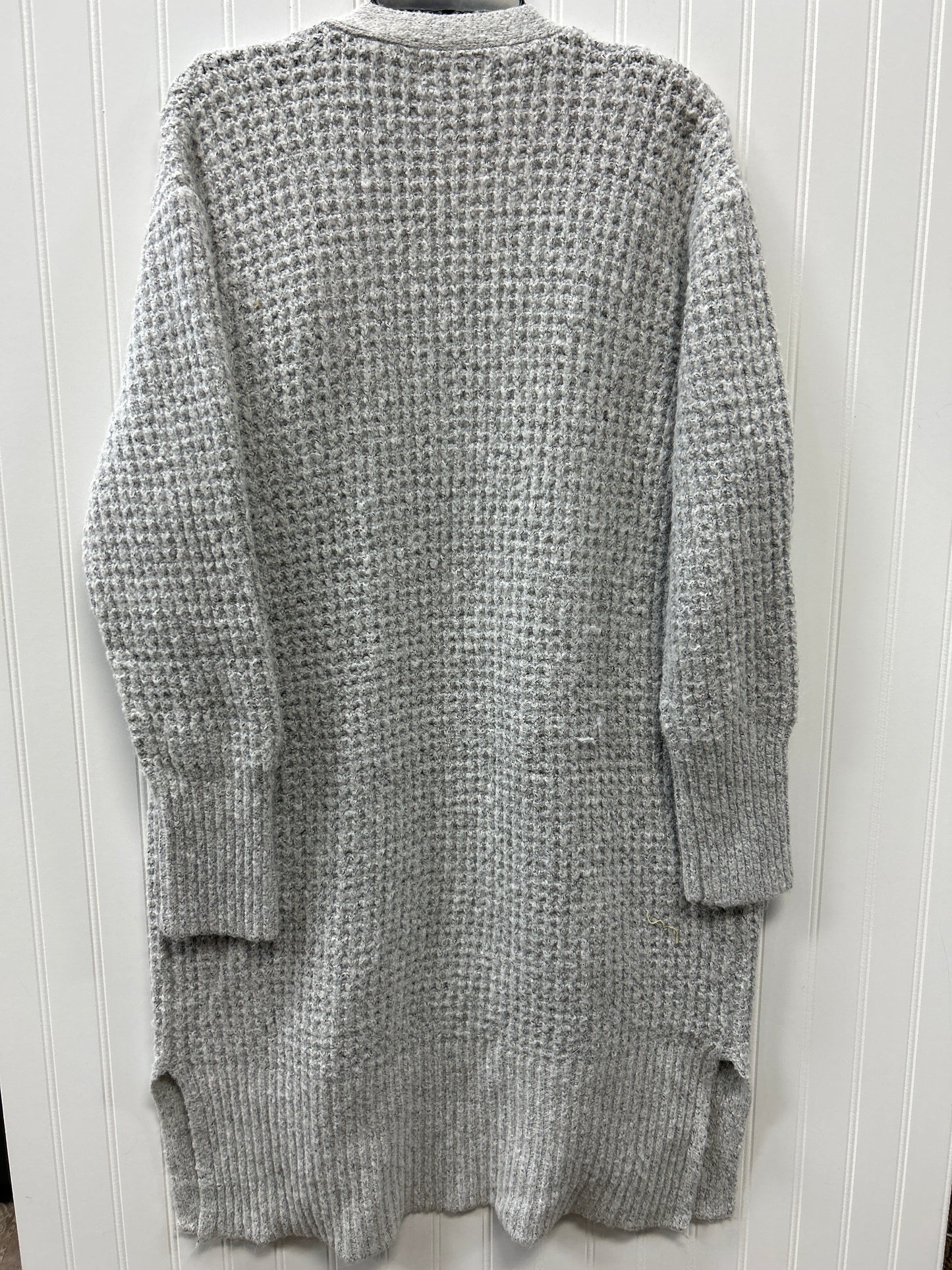 Sweater Cardigan By Jessica Simpson In Grey, Size:1X