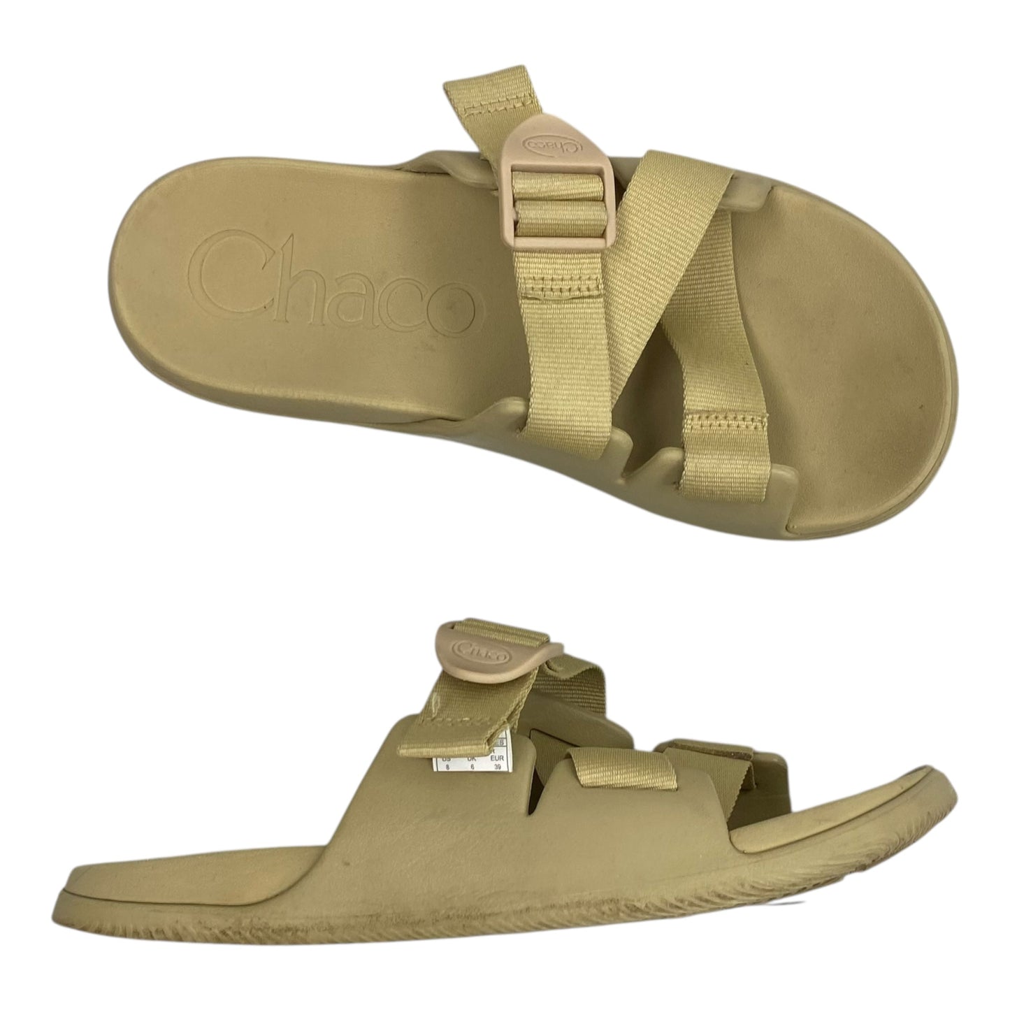 Sandals Flats By Chacos In Tan, Size:8