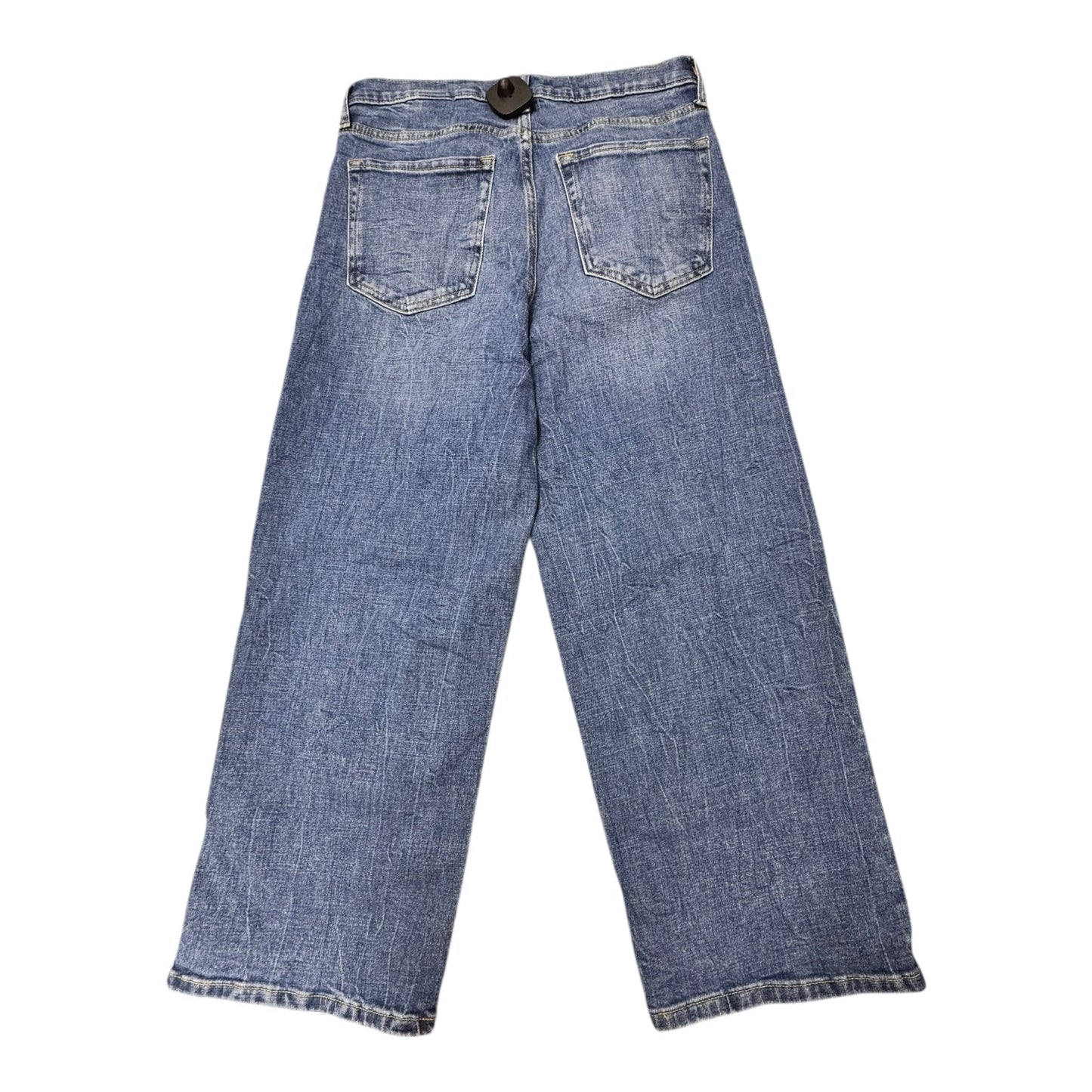 Jeans Wide Leg By Banana Republic In Blue, Size:8