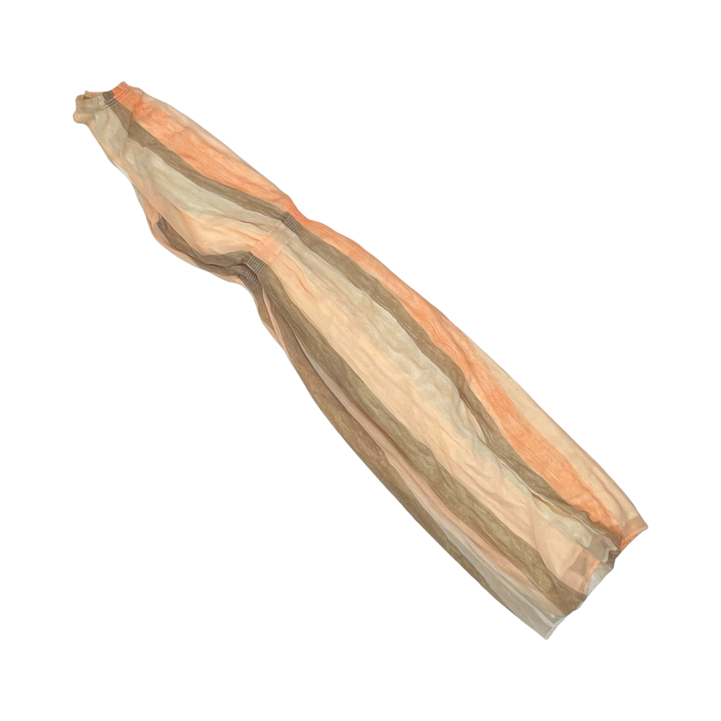 Dress Casual Maxi By Chicos In Orange & Tan, Size:16