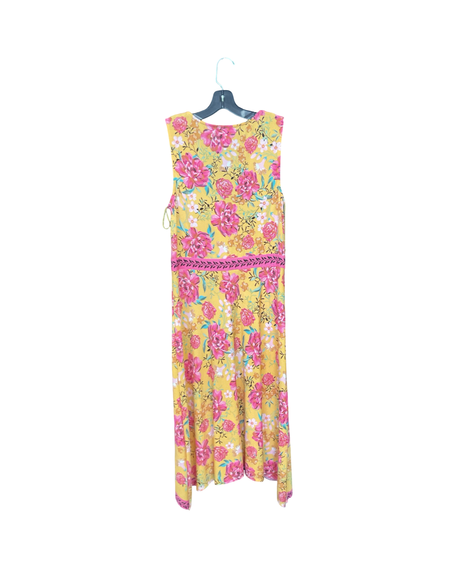 Dress Casual Maxi By London Times In Yellow, Size:M