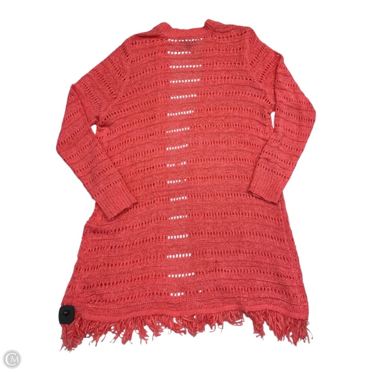 Sweater Cardigan By Lane Bryant In Pink, Size: 16