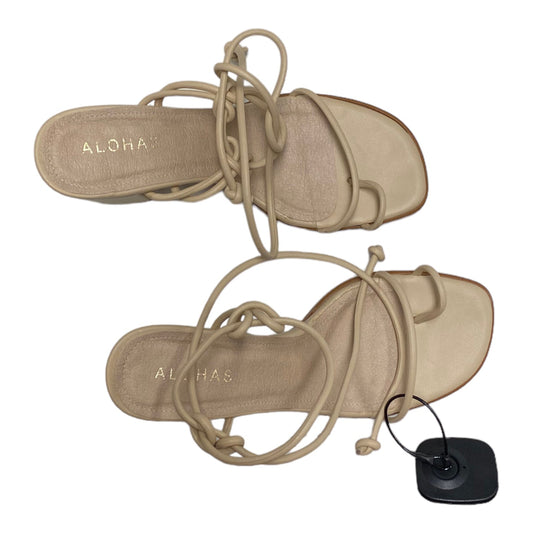 Sandals Heels Block By Cmc  Size: 6