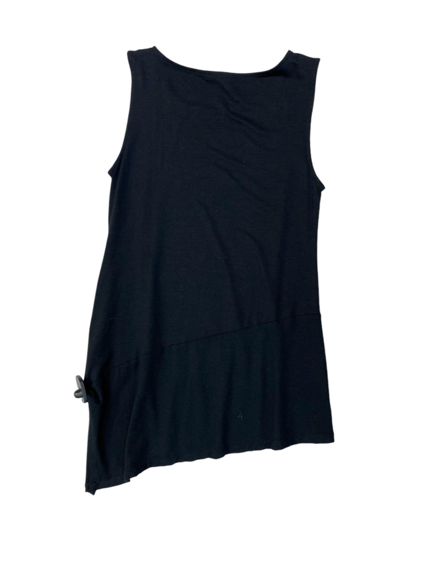 Top Sleeveless Designer By Eileen Fisher In Black, Size: Petite Xs