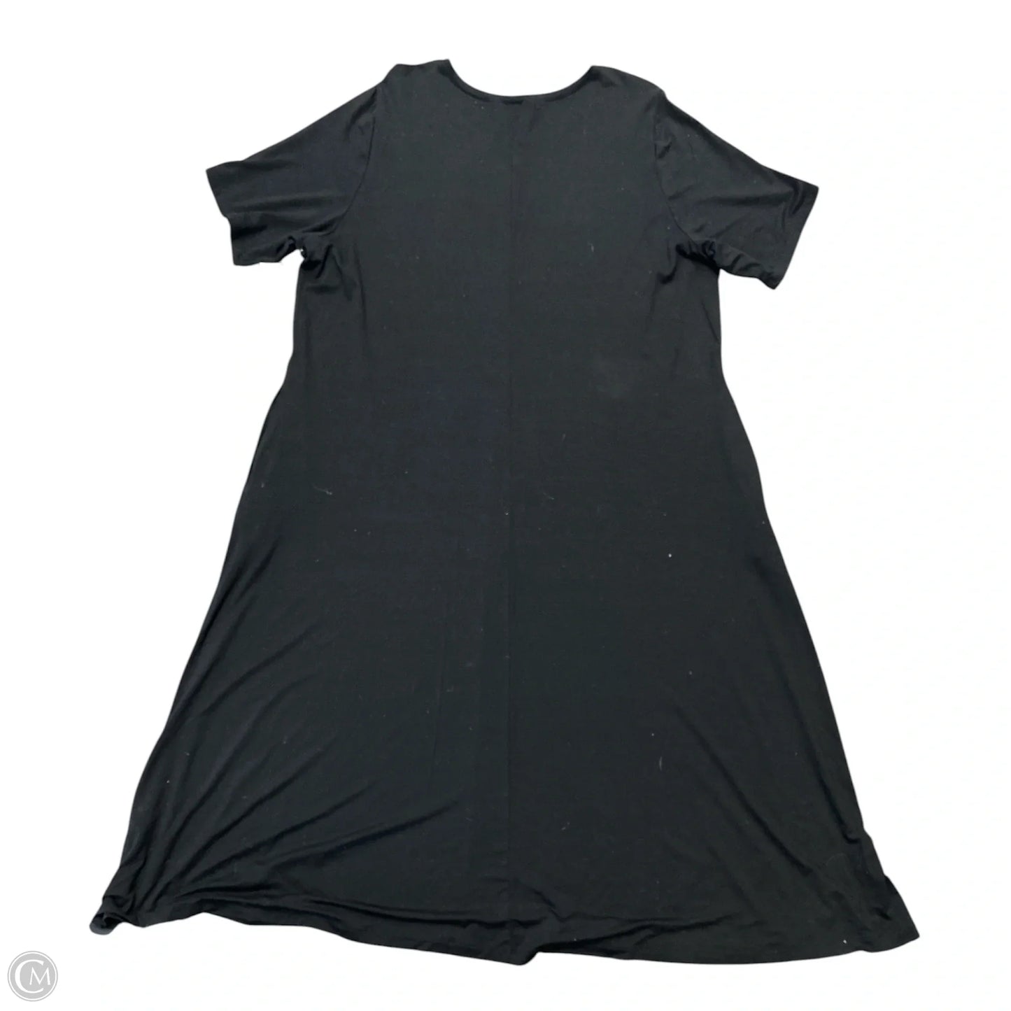 Dress Designer By Eileen Fisher In Black, Size: 3x