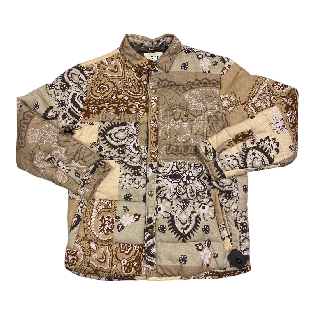 Jacket Puffer & Quilted By BDG In Multi-colored, Size: M