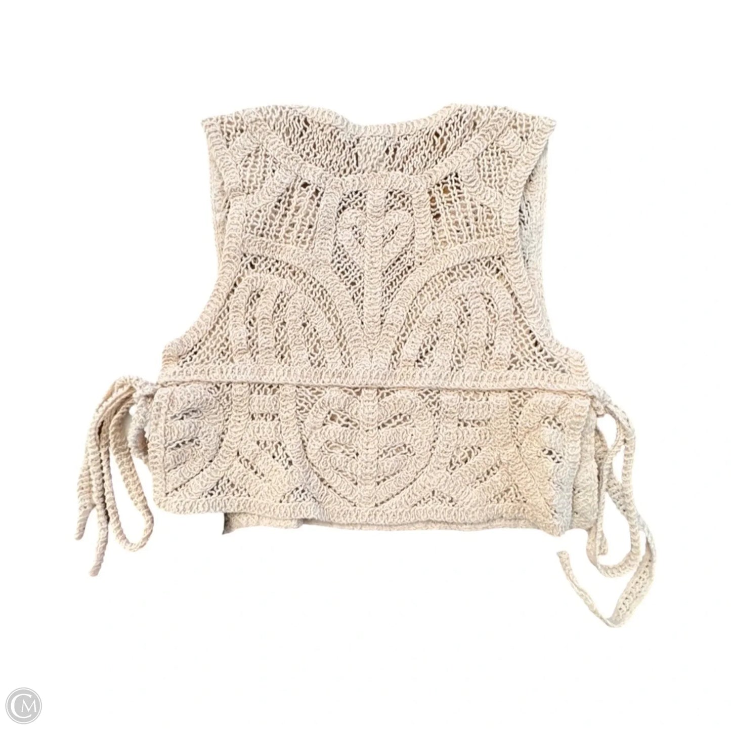 Top Sleeveless By House Of Harlow In Cream, Size: Osfm