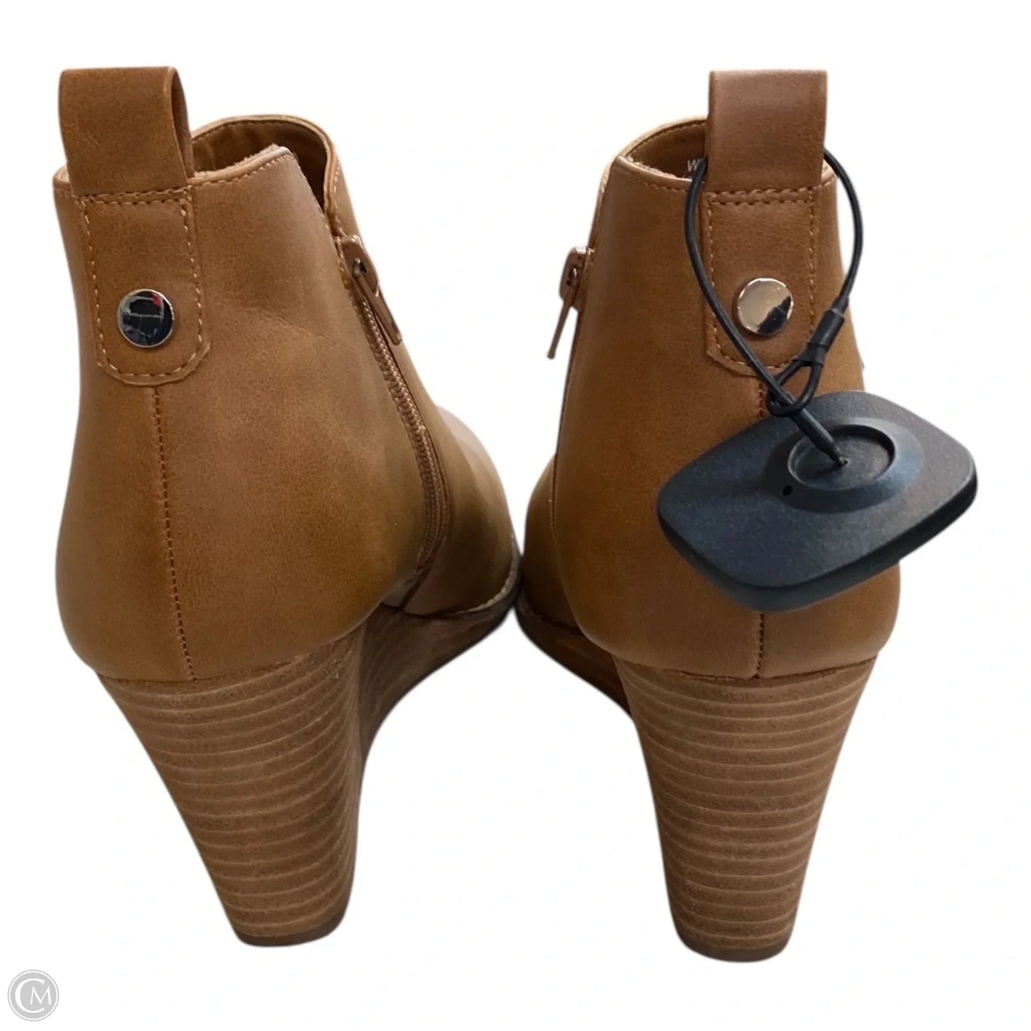 Boots Ankle Heels By Dolce Vita In Brown, Size: 10