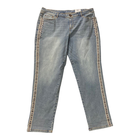 Jeans Straight By Inc  Size: 14