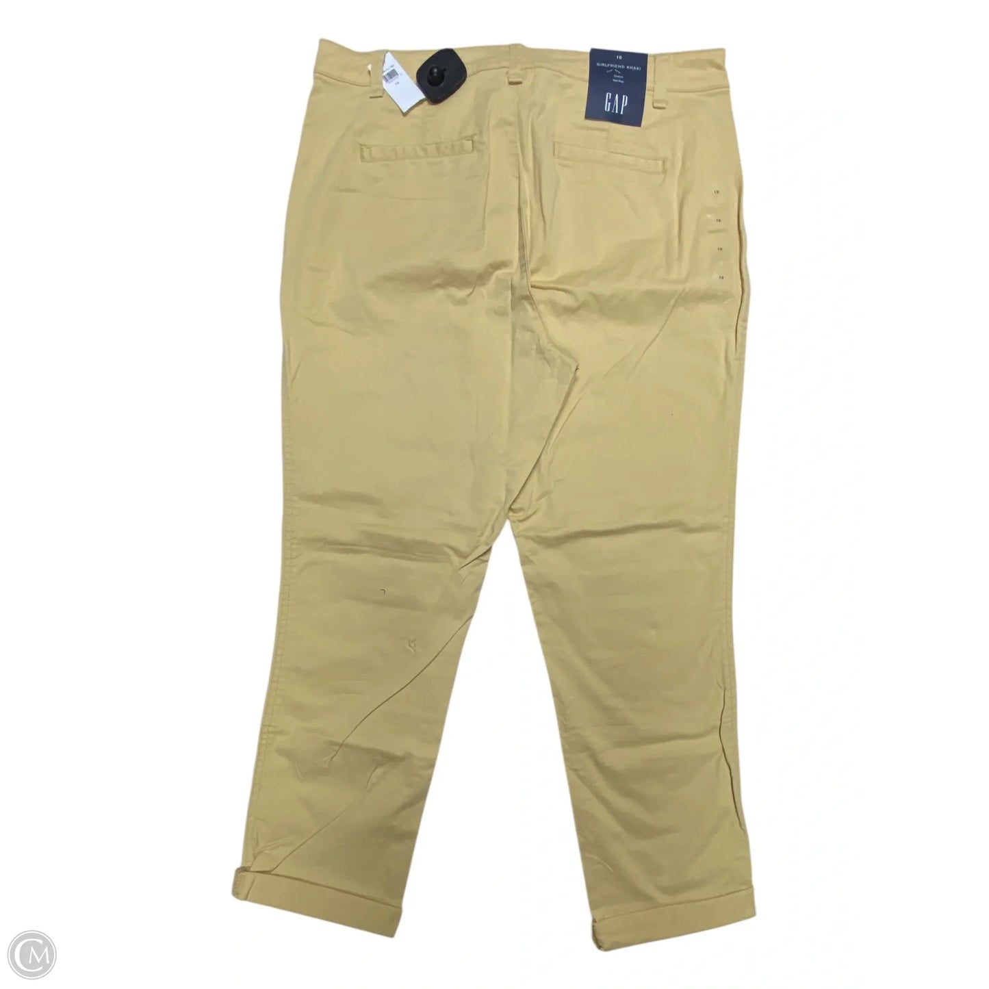 Pants Cropped By Gap In Yellow, Size: 10