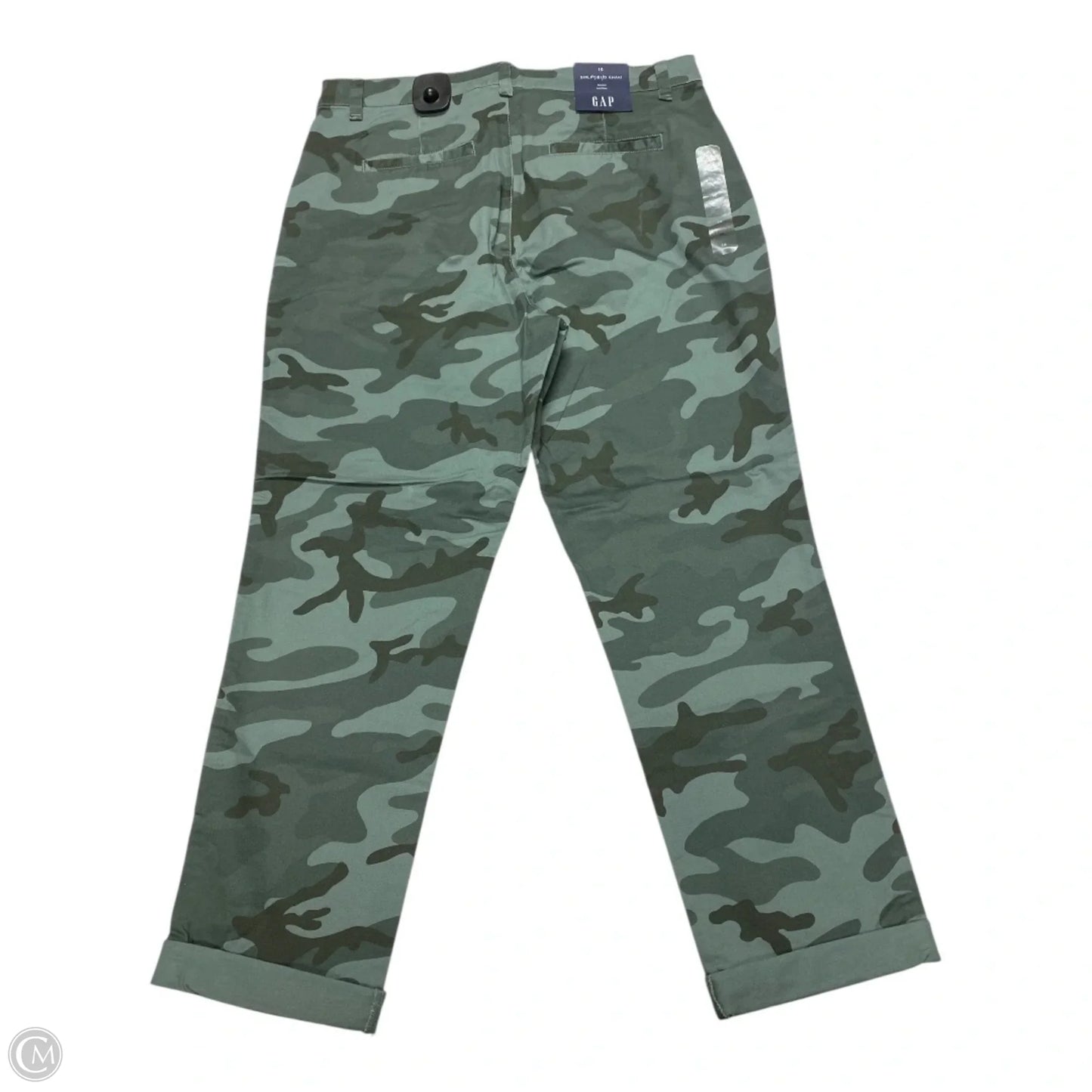 Pants Cropped By Gap In Camouflage Print, Size: 10