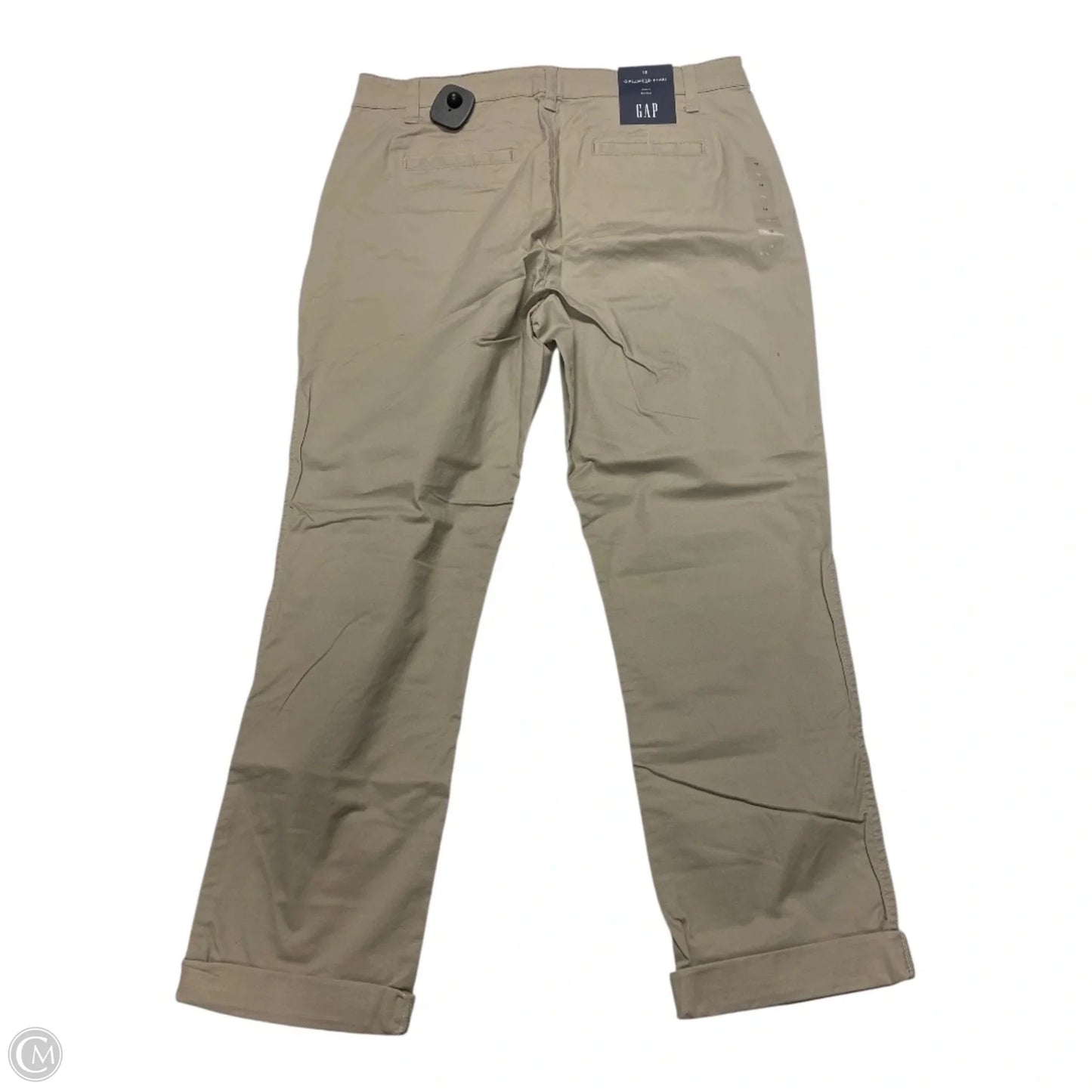 Pants Cropped By Gap In Taupe, Size: 10