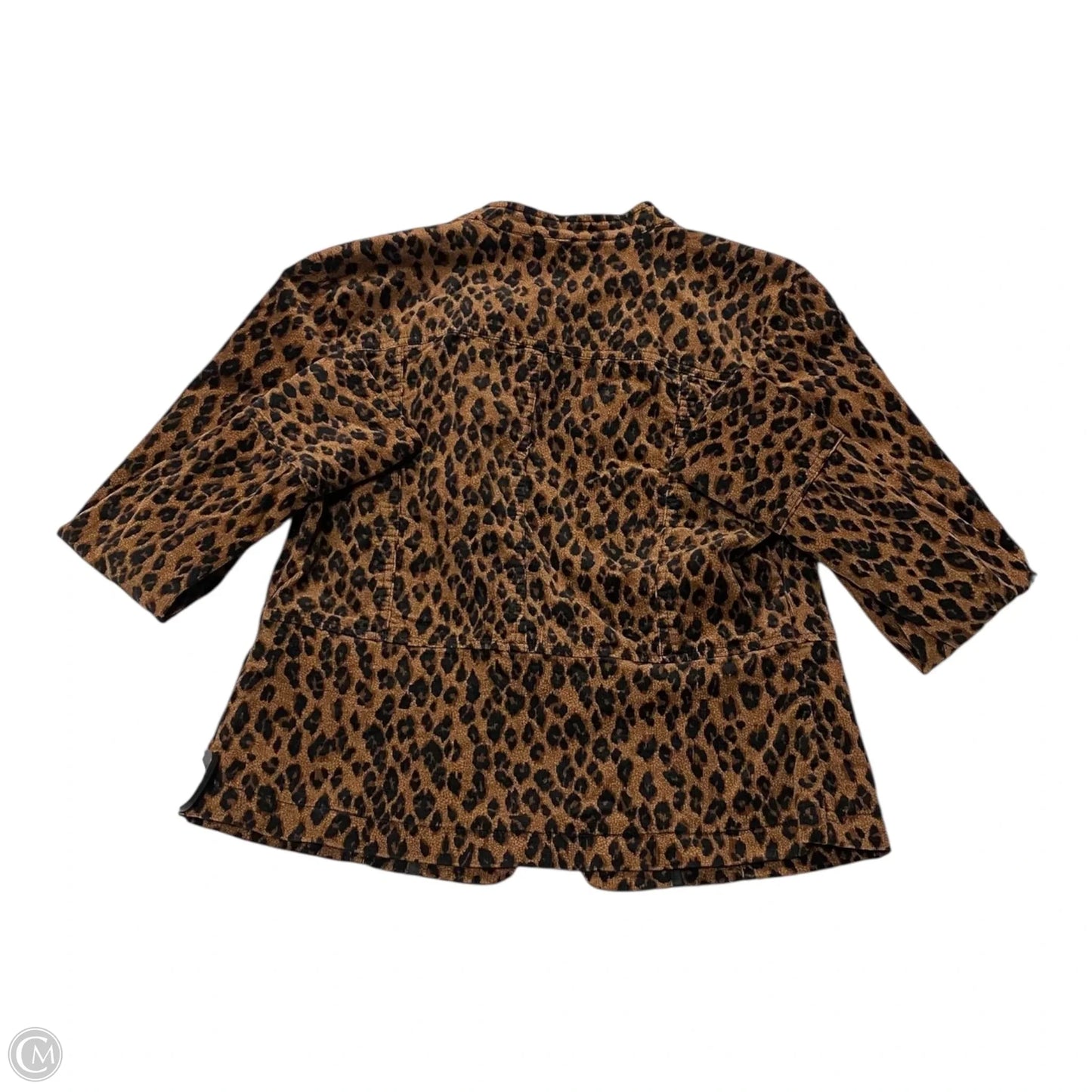 Blazer By Charter Club In Animal Print, Size: S