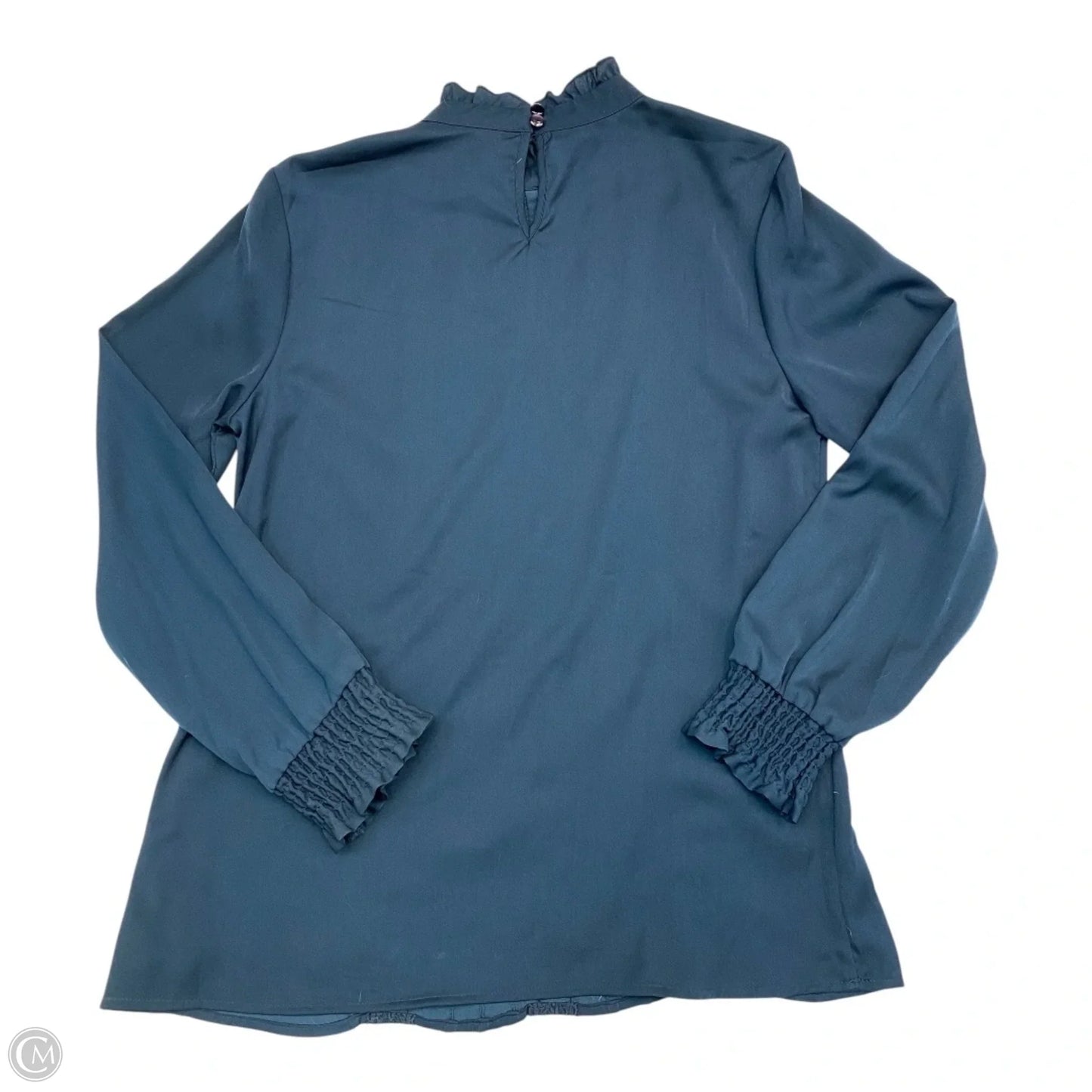 Top Long Sleeve By Adiva In Navy, Size: S