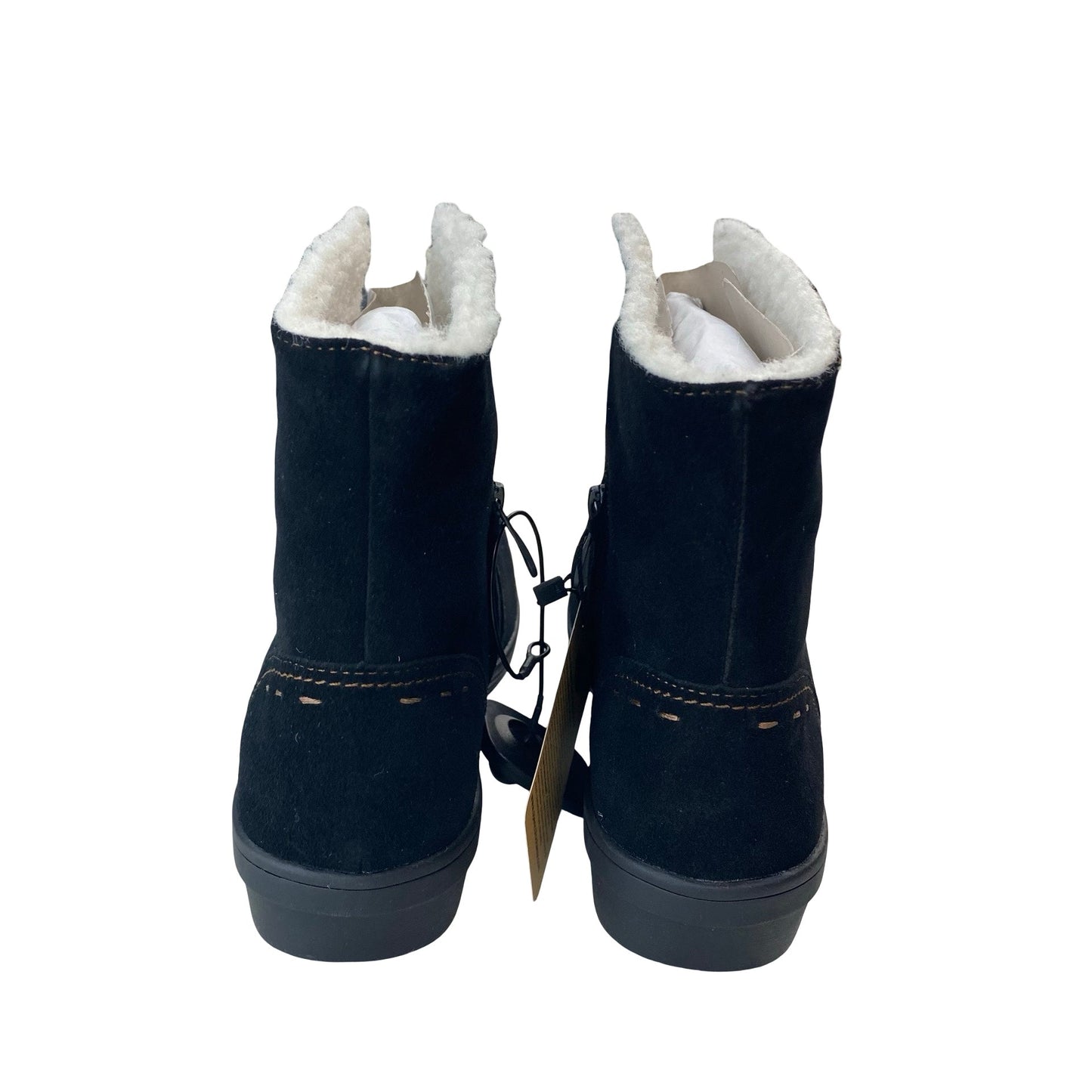 Boots Ankle Flats By Spenco In Black, Size:9.5