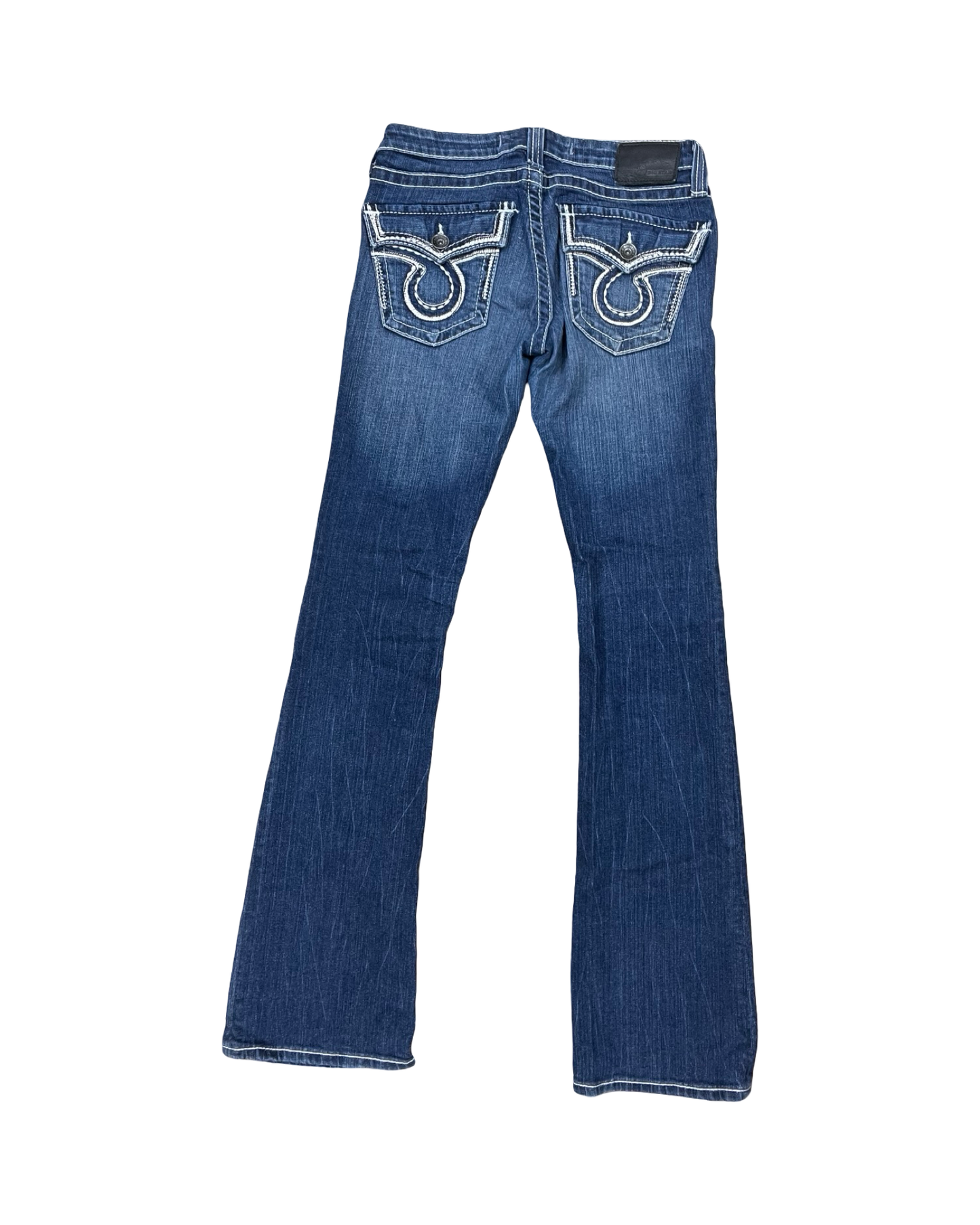 Jeans Boot Cut By Big Star In Blue Denim, Size:8L
