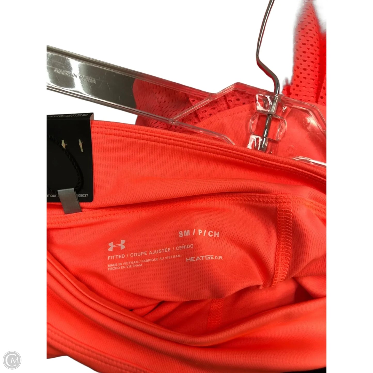 Athletic Skort By Under Armour In Orange, Size: S
