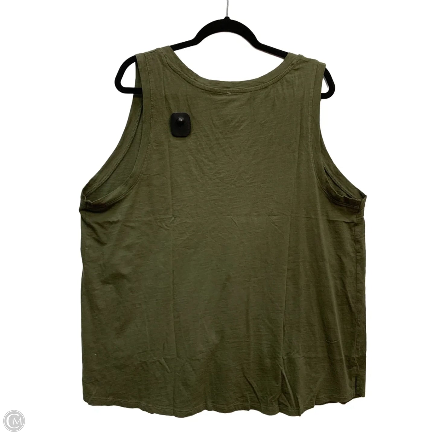 Tank Top By Sonoma In Green, Size: 2x