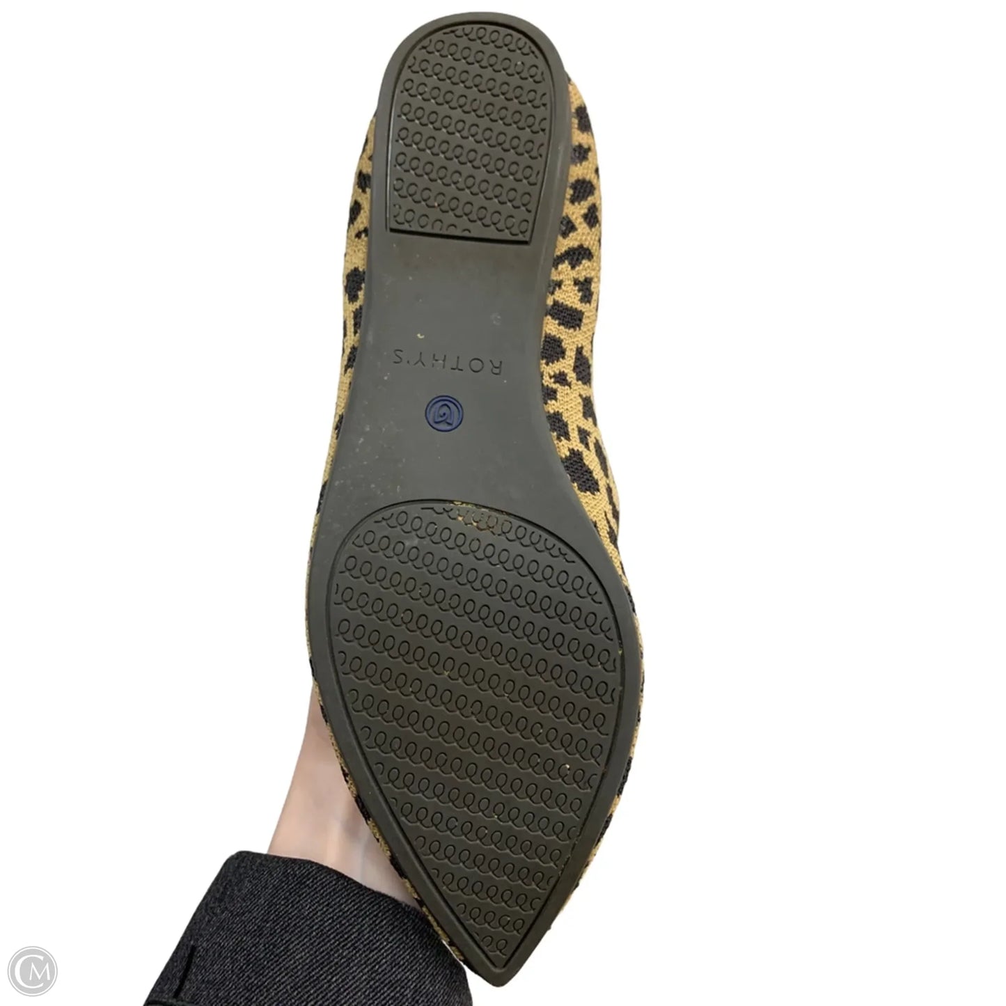Shoes Flats By Rothys In Leopard Print, Size: 8