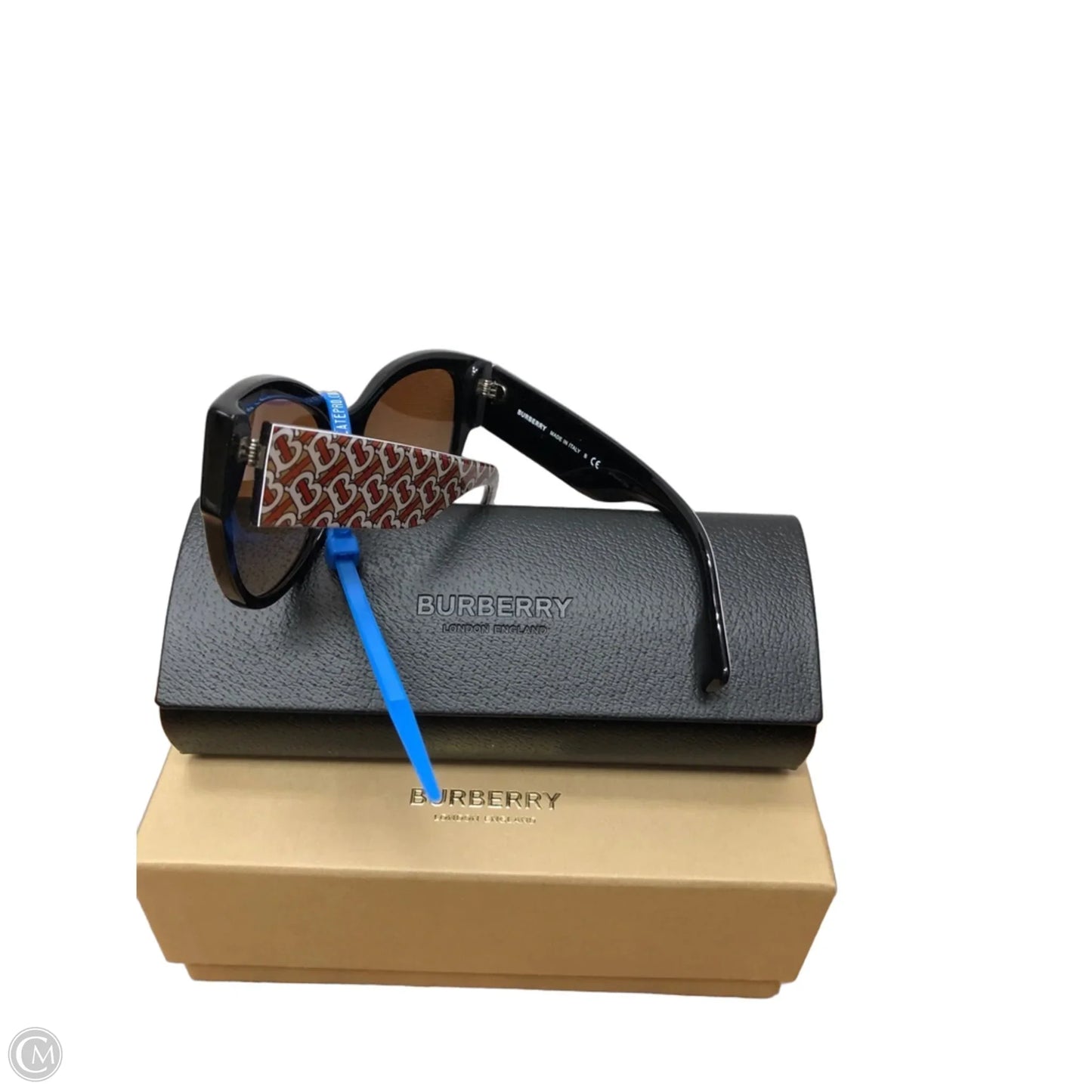 Sunglasses Luxury Designer By Burberry, Size: