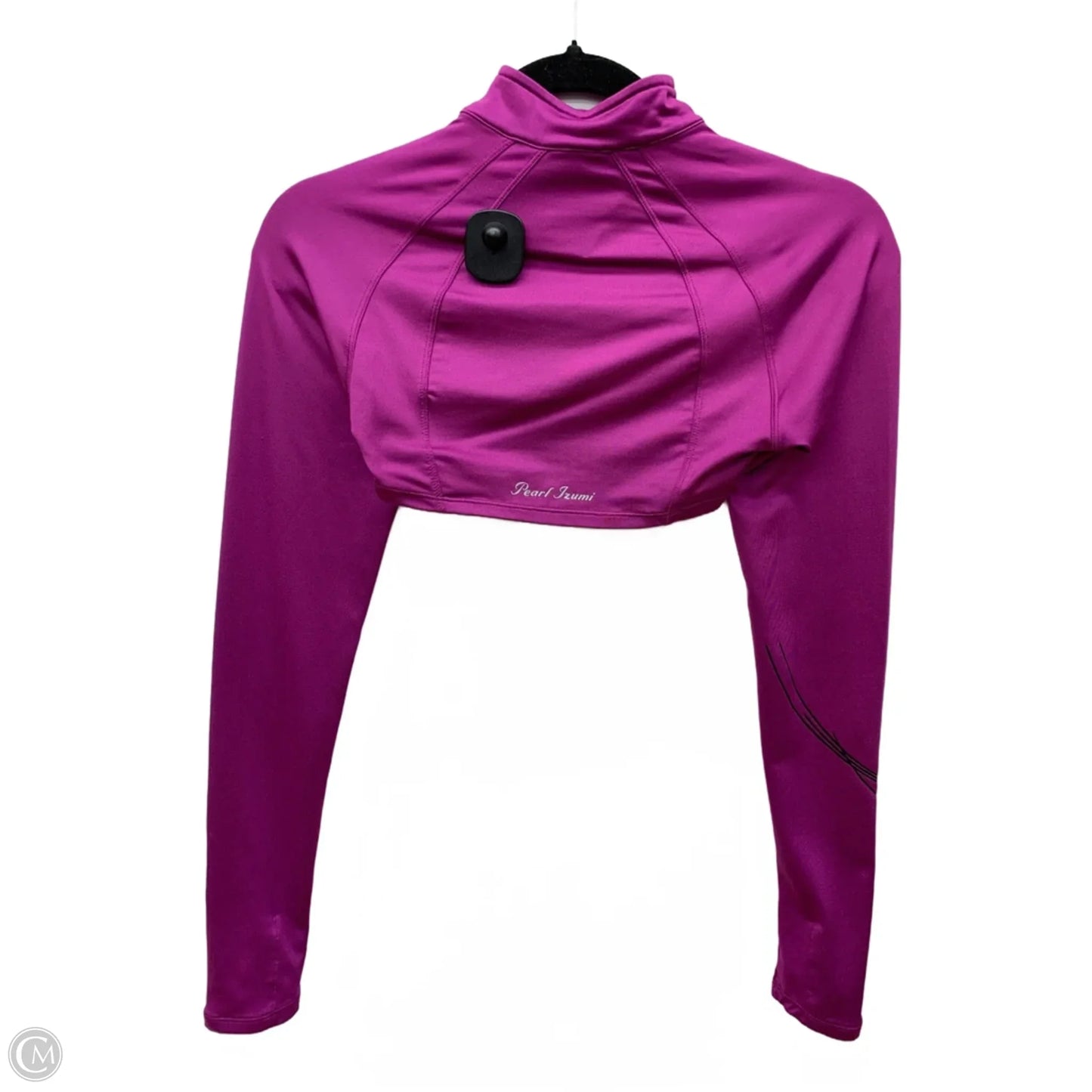 Athletic Top Long Sleeve Collar By Pearl Izumi In Purple, Size: S