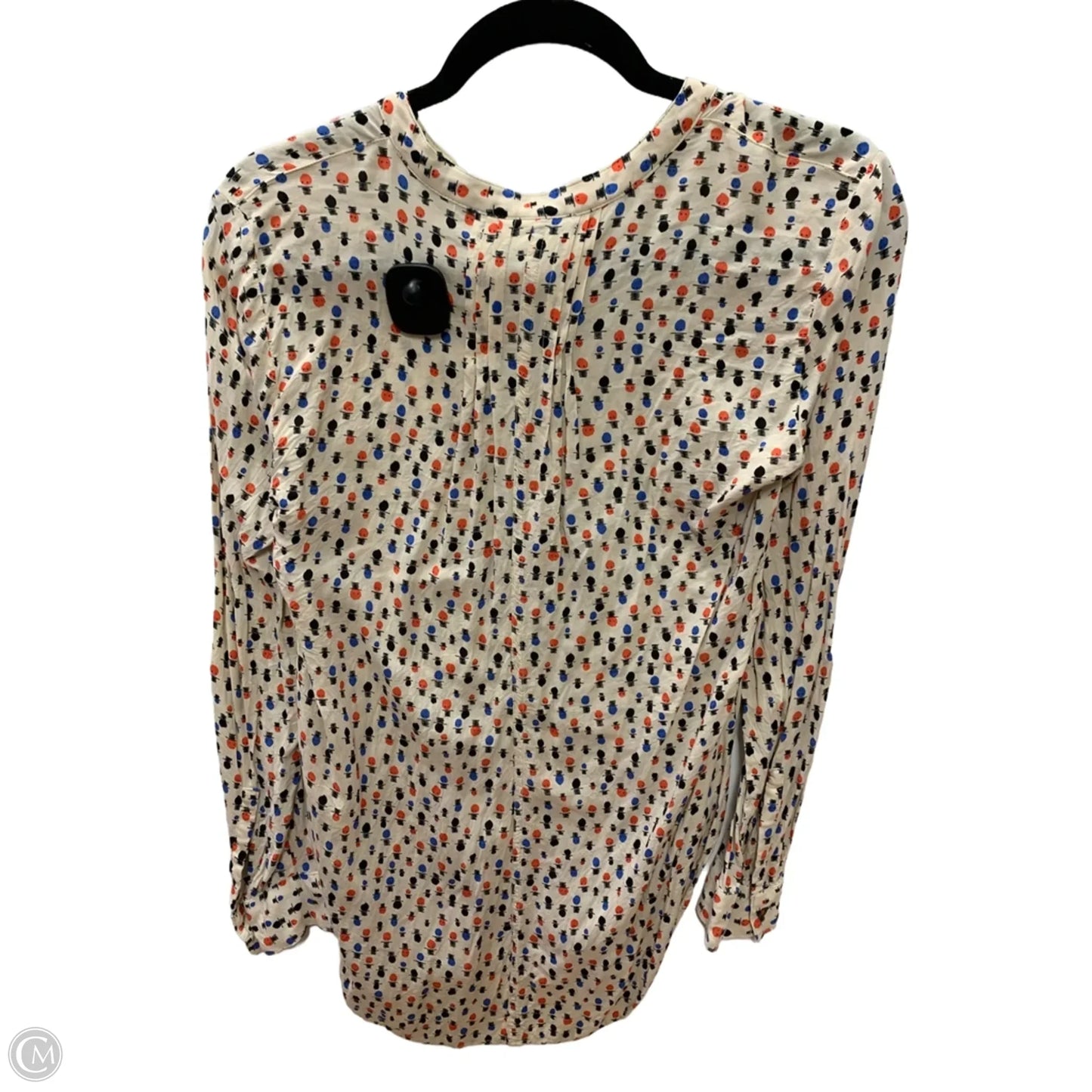 Top Long Sleeve By Maeve In Tan, Size: 6